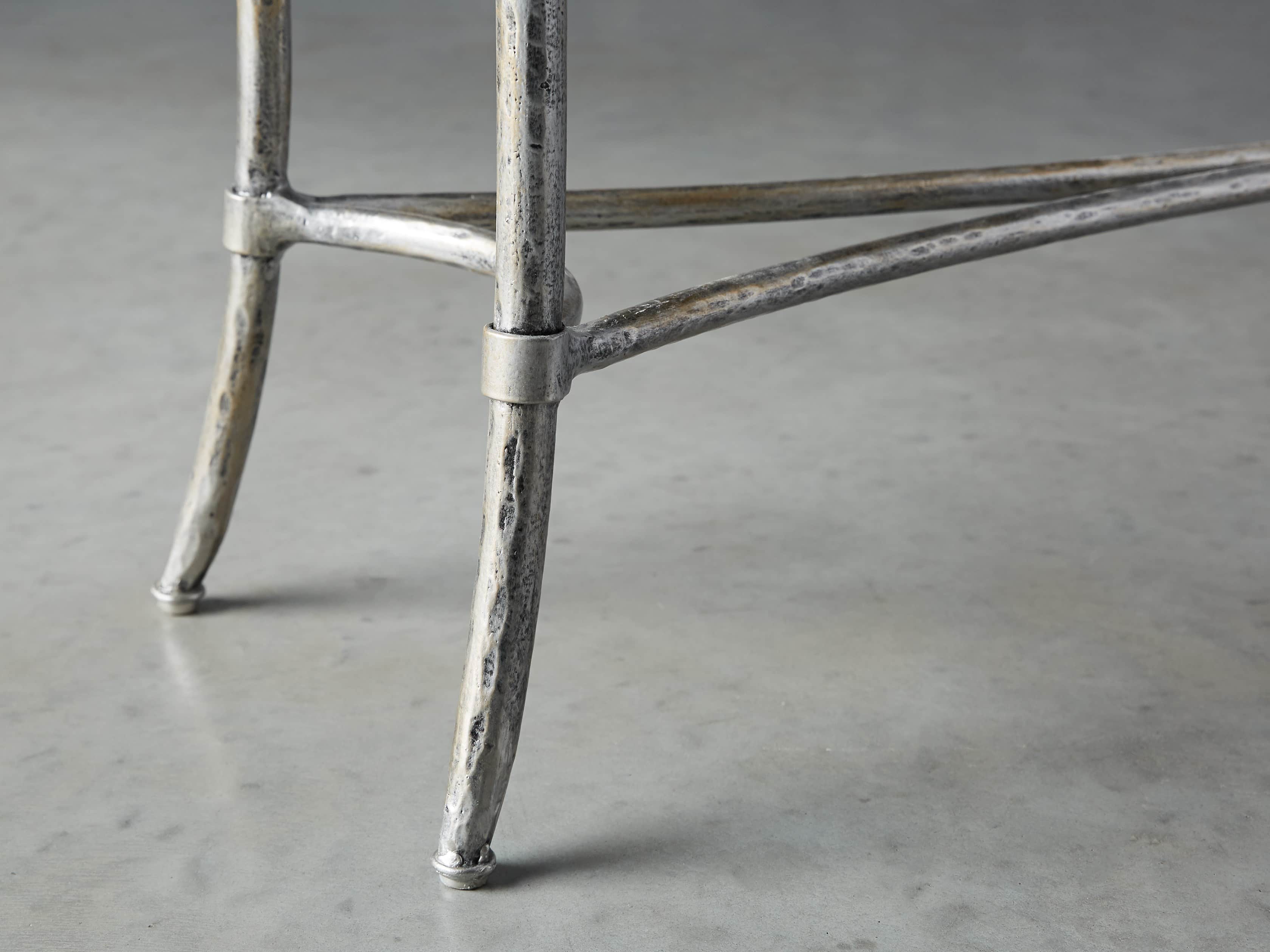 Boracay Console Table in Platinum