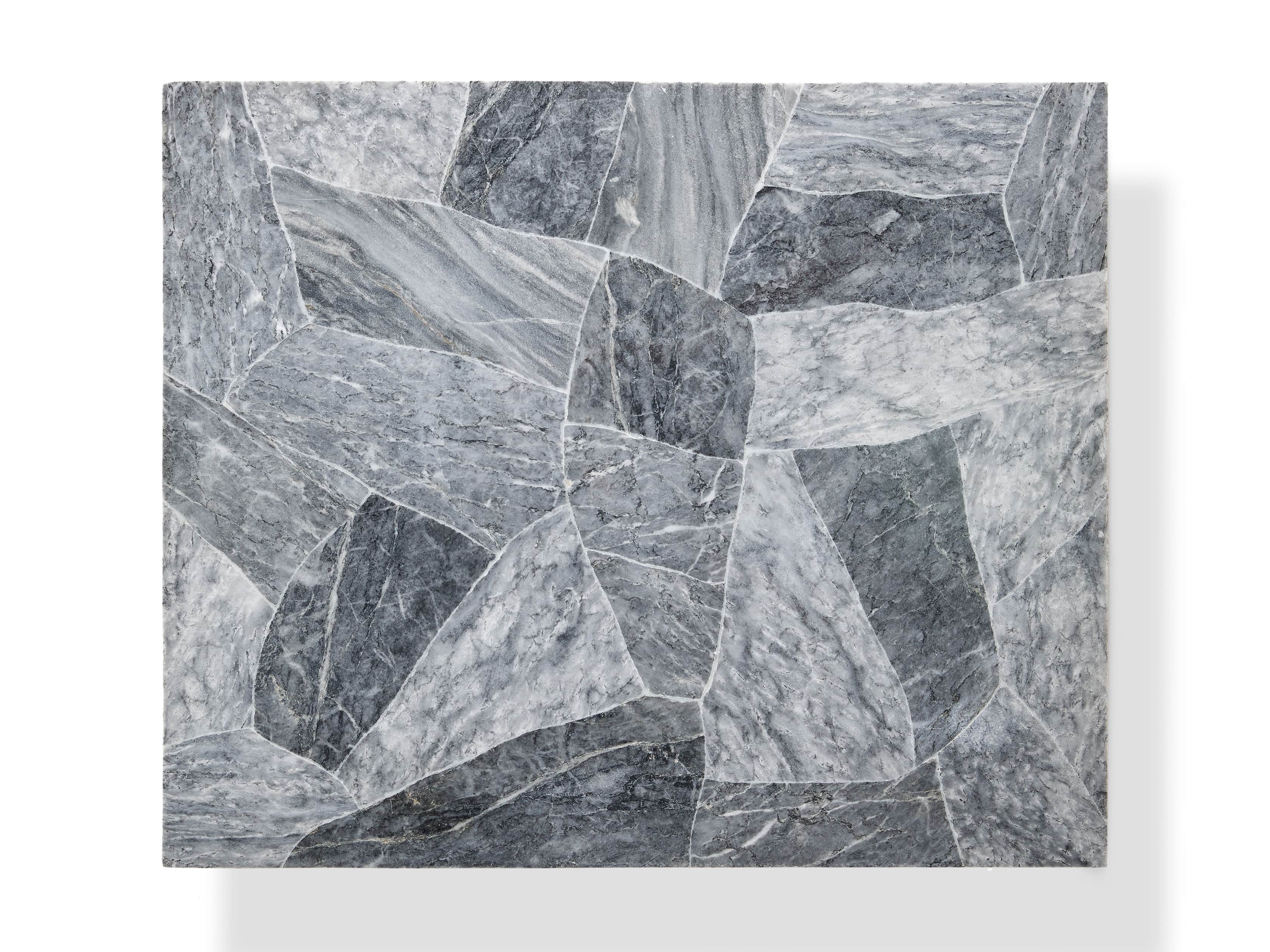 Boracay 24" Century Marble C Table in Grey, slide 5 of 6