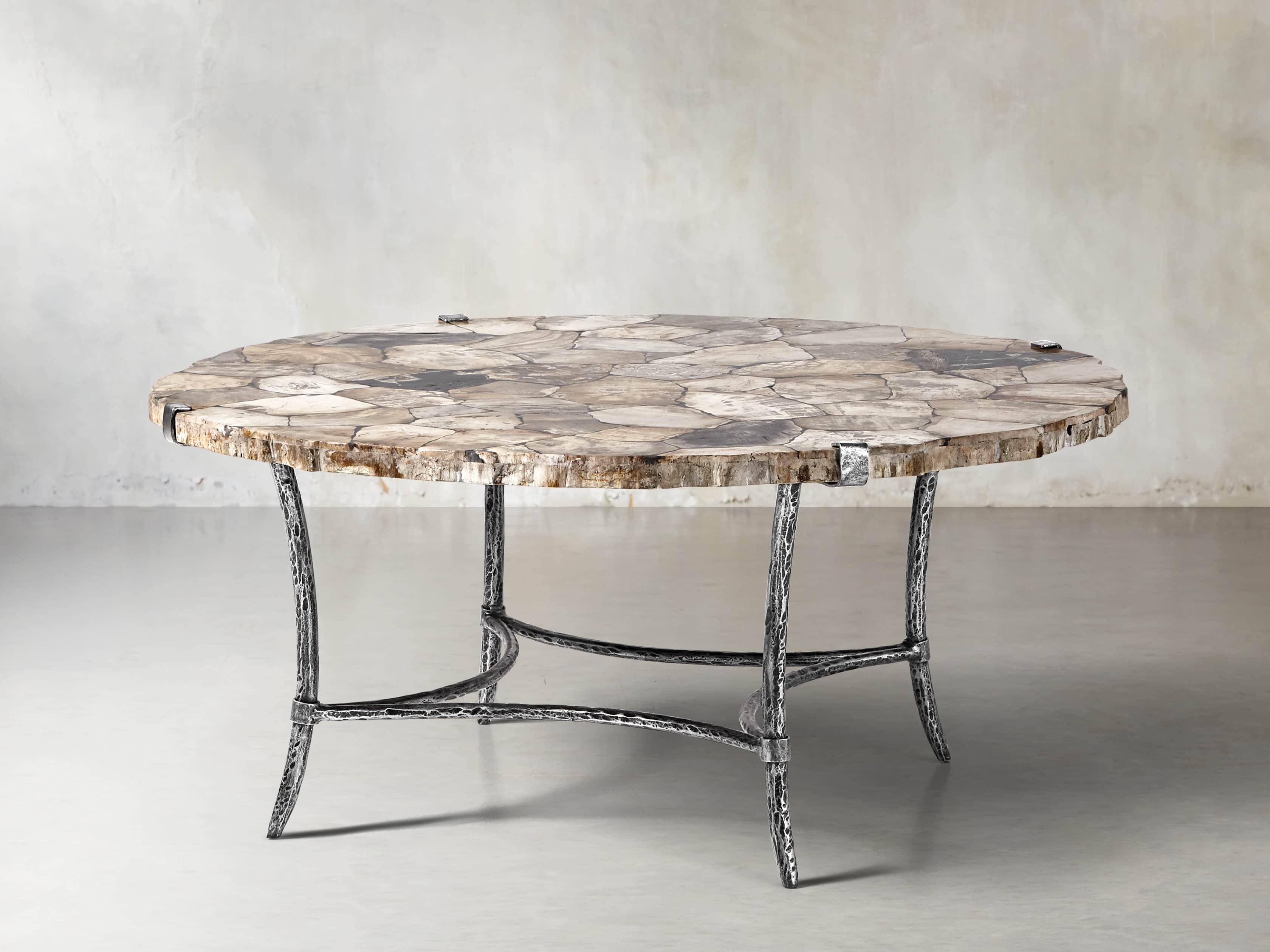 Boracay 42" Coffee Table in Petrified Wood