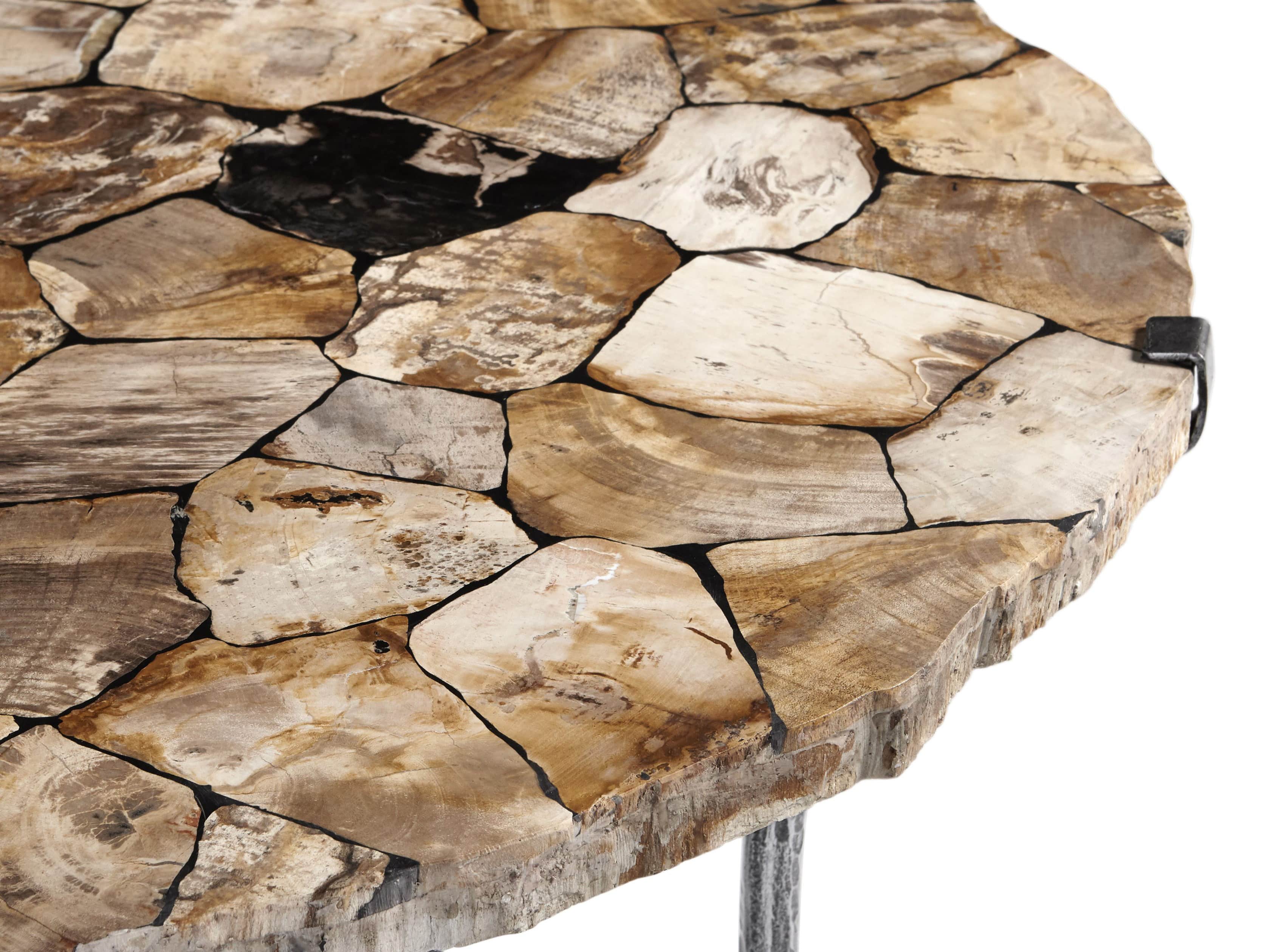 Boracay 42" Coffee Table in Petrified Wood