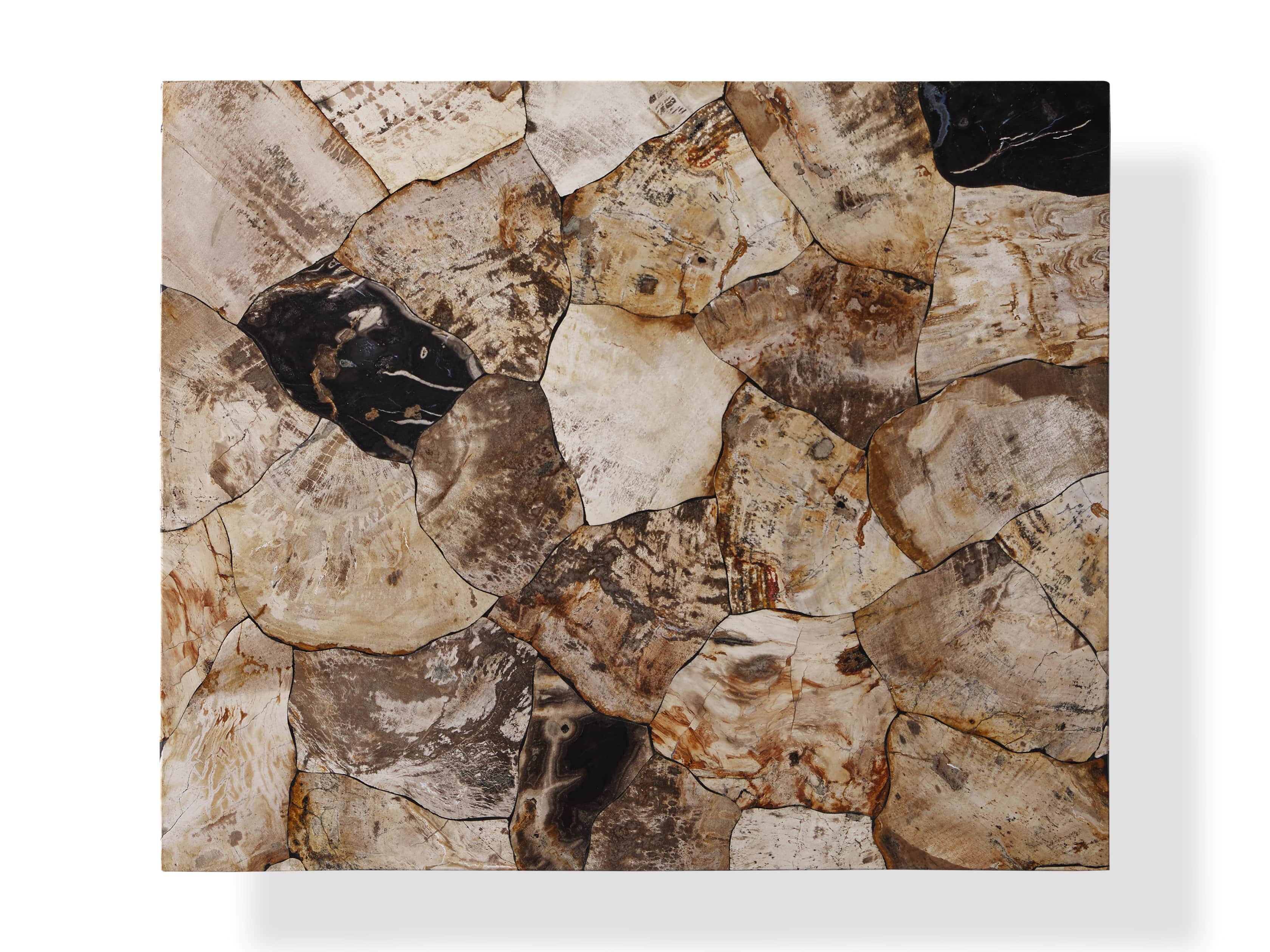 Boracay 24" Petrified Wood C Table, slide 5 of 6
