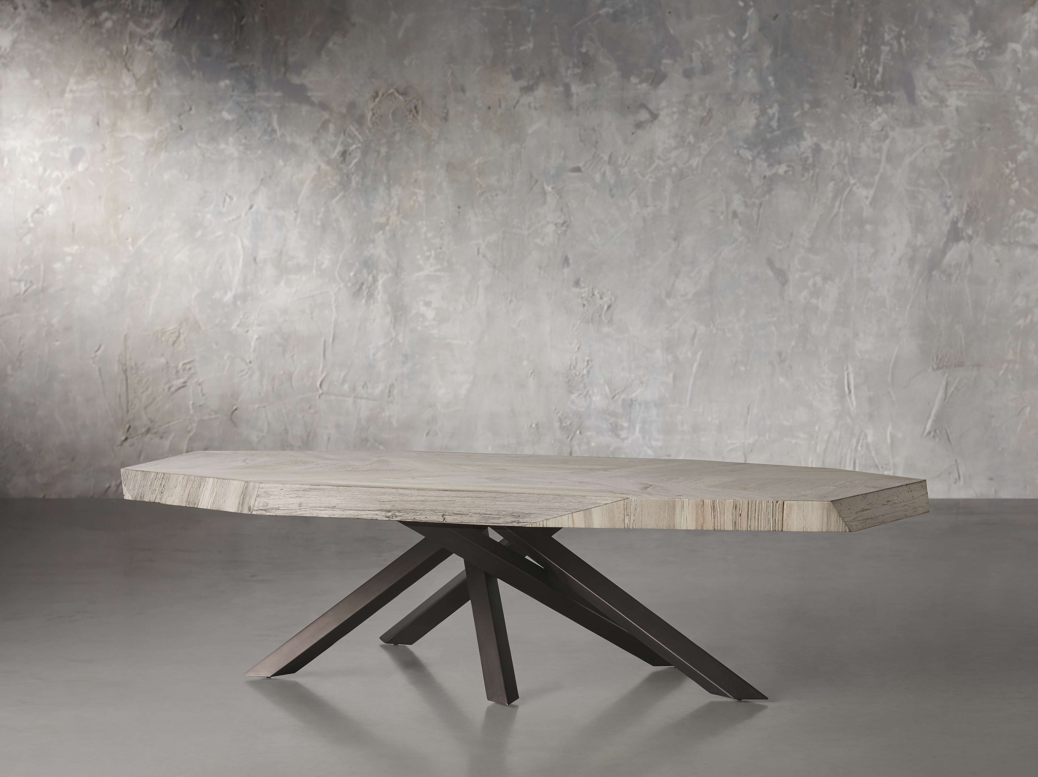 Carrinna 72" Coffee Table in Bleached Aged, slide 2 of 5