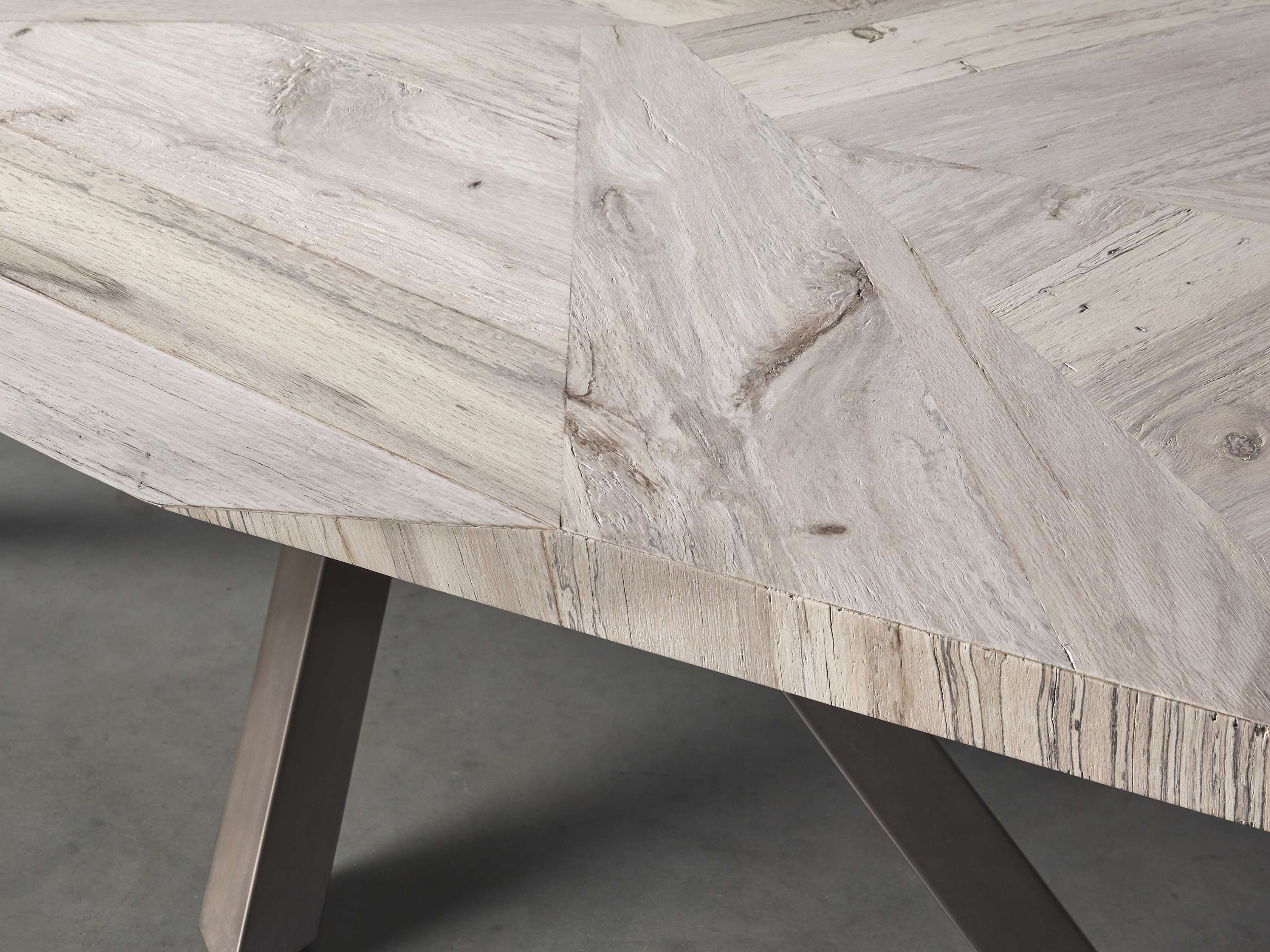 Carrinna 72" Coffee Table in Bleached Aged, slide 3 of 5