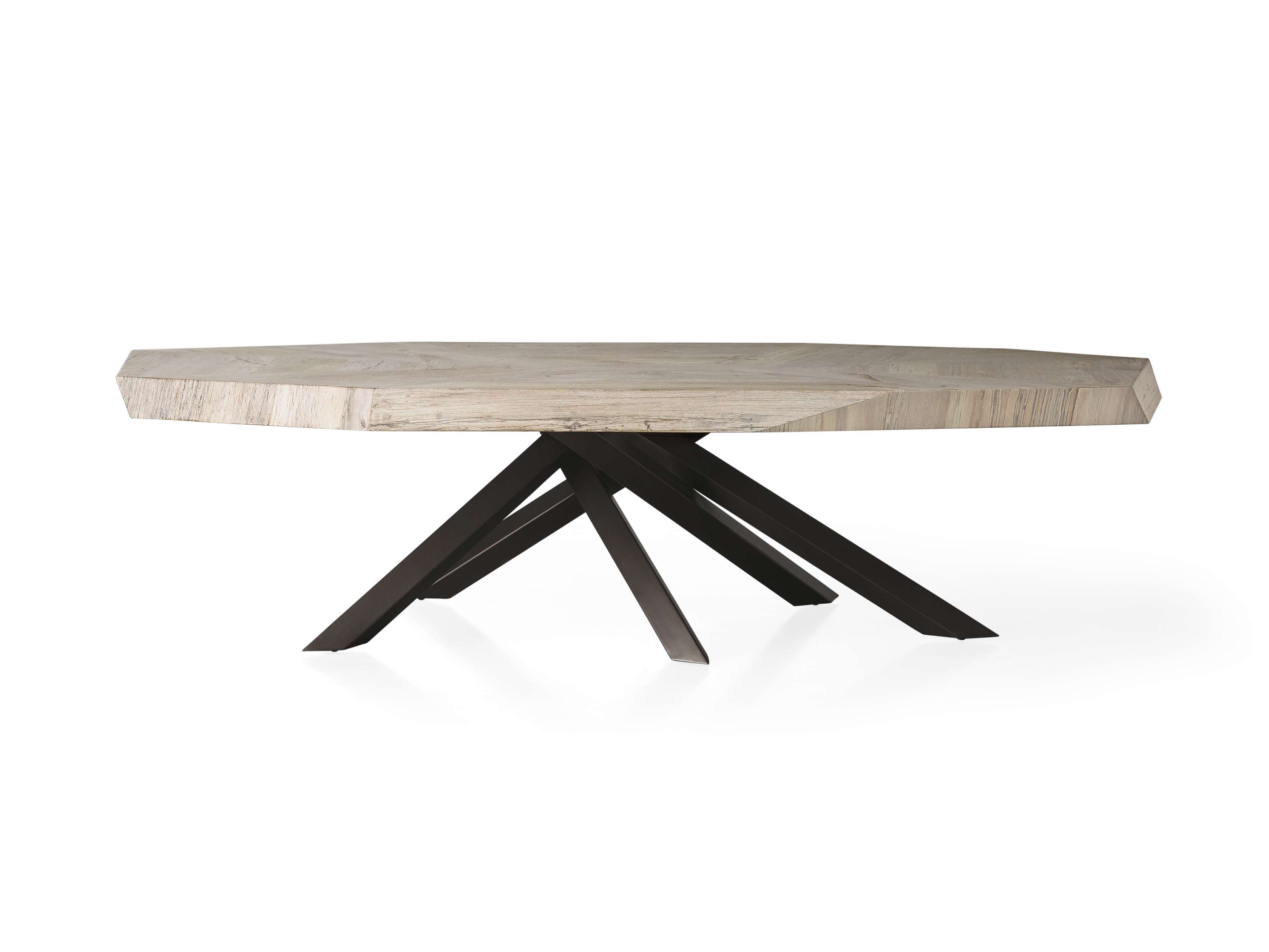 Carrinna 72" Coffee Table in Bleached Aged, slide 4 of 5