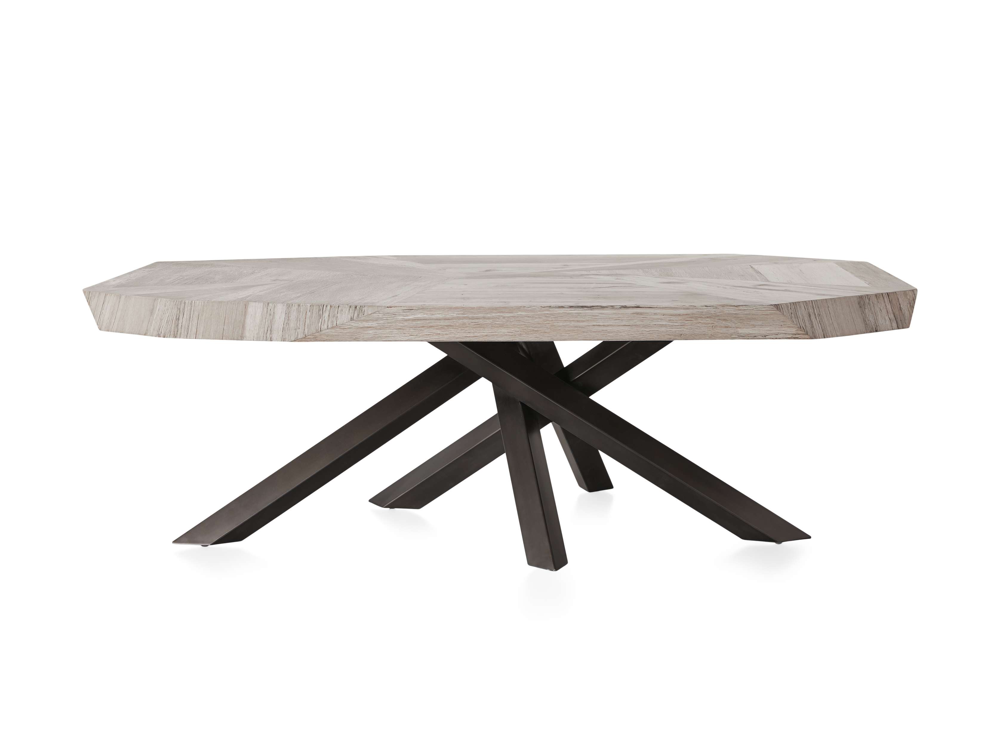 Carrinna 56" Coffee Table in Bleached Aged, slide 6 of 7
