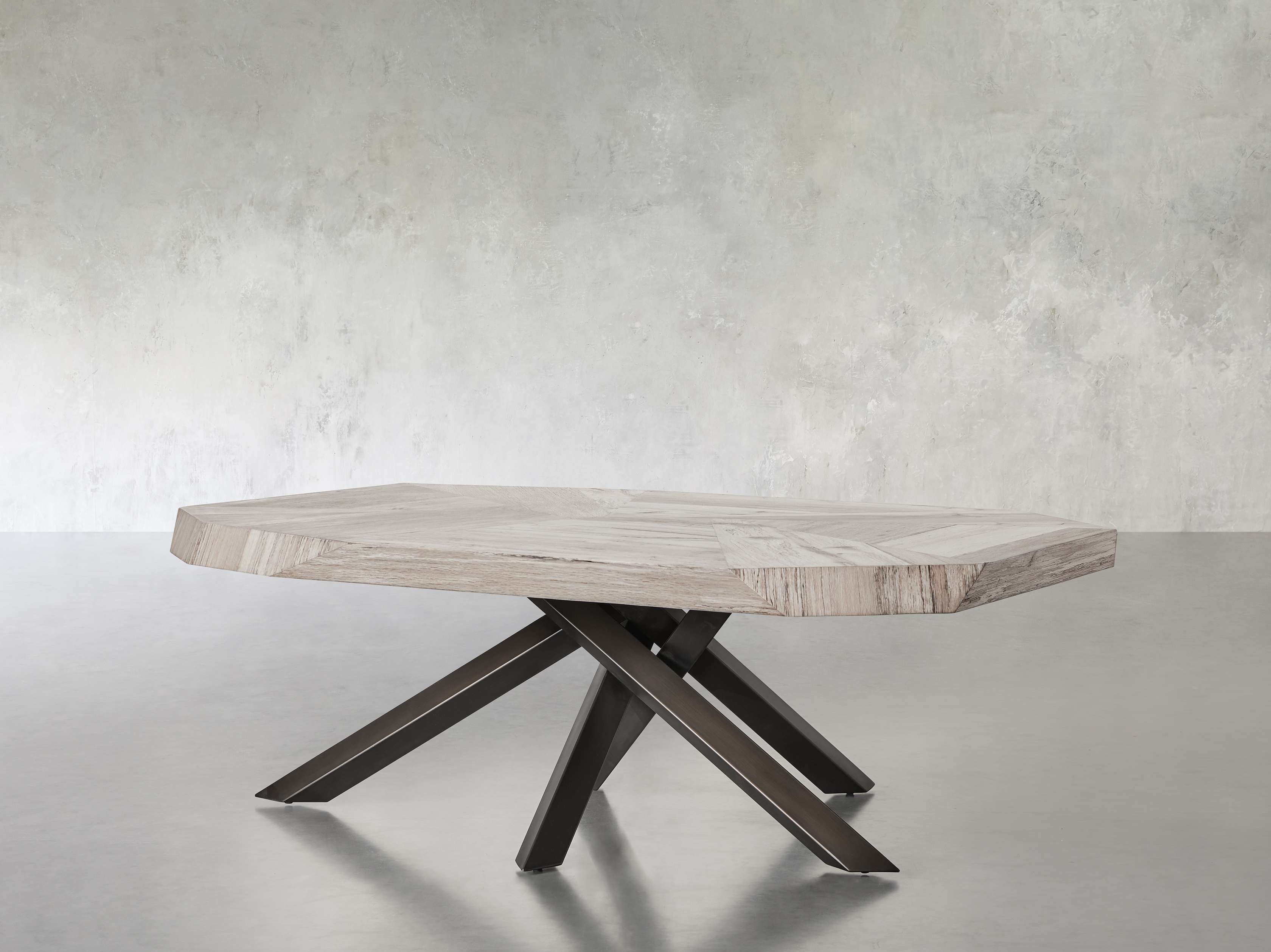 Carrinna 56" Coffee Table in Bleached Aged, slide 3 of 7