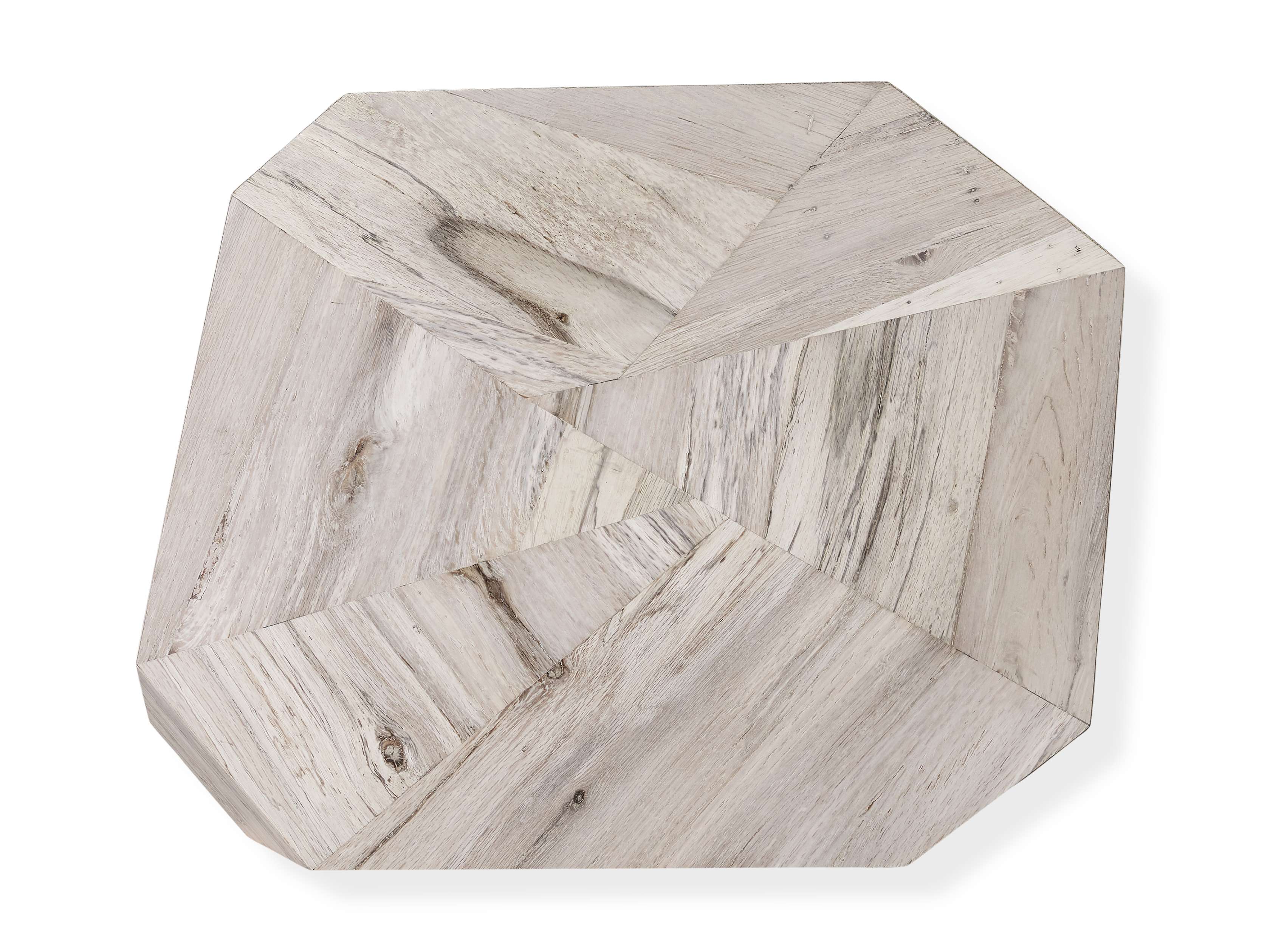 Carrinna 24" End Table in Bleached Aged, slide 5 of 5