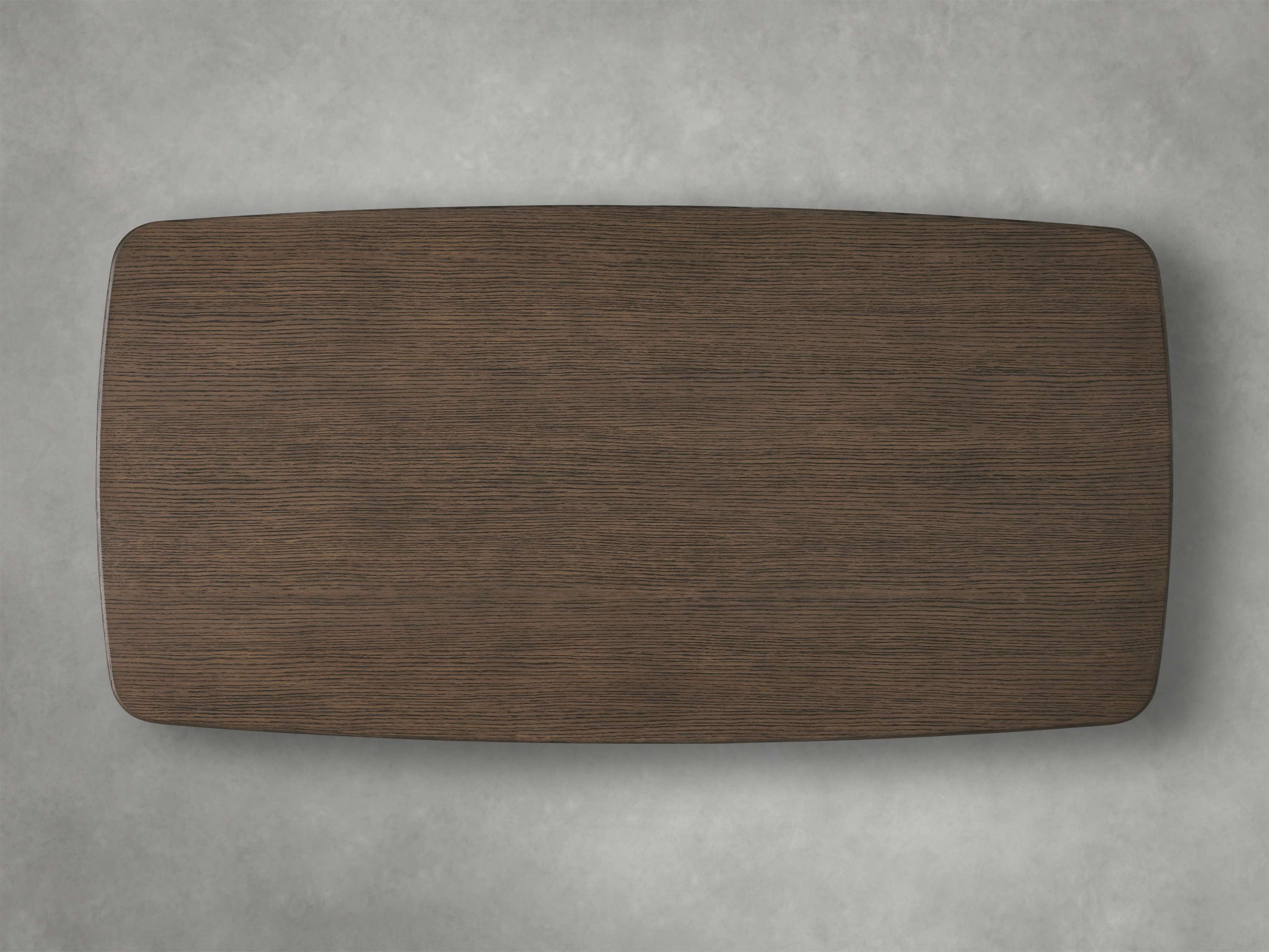 Saint Germain Wood Coffee Table with Clement Base