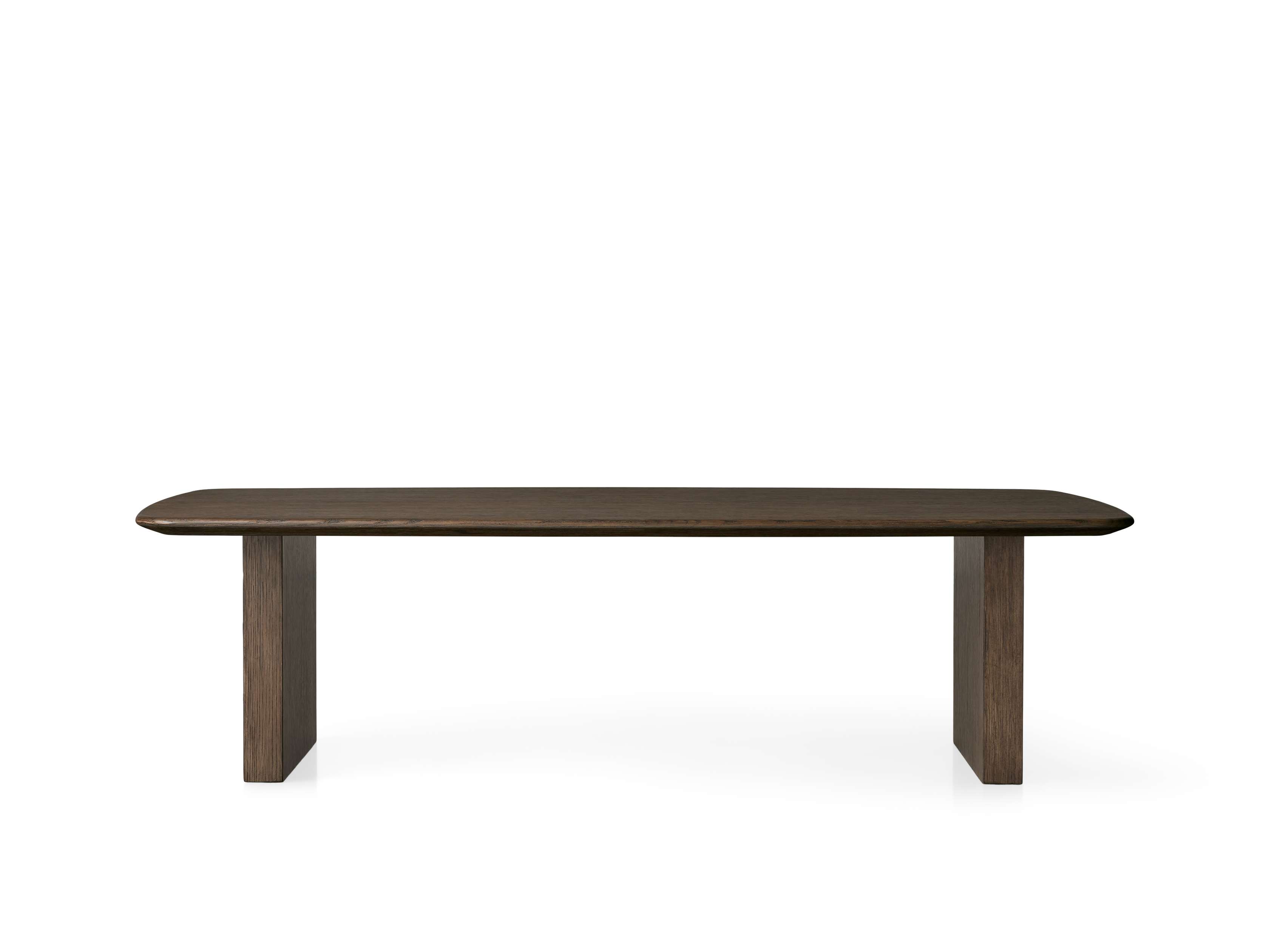 Saint Germain Wood Coffee Table with Clement Base