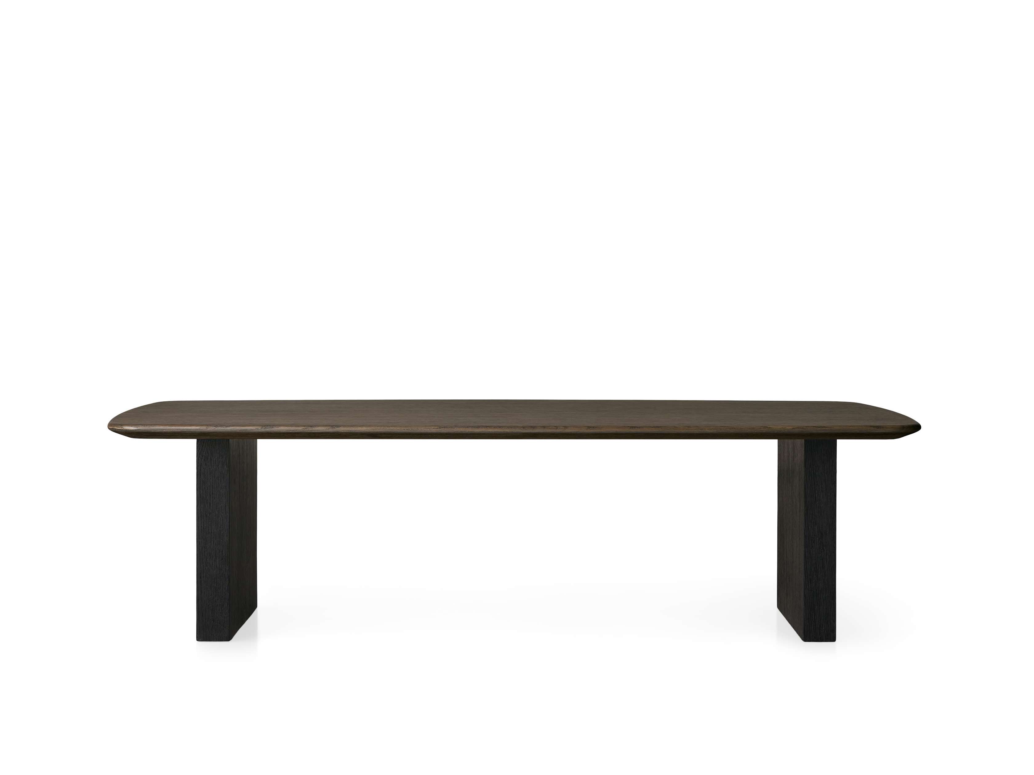 Saint Germain 72" Wood Coffee Table with Clement Base