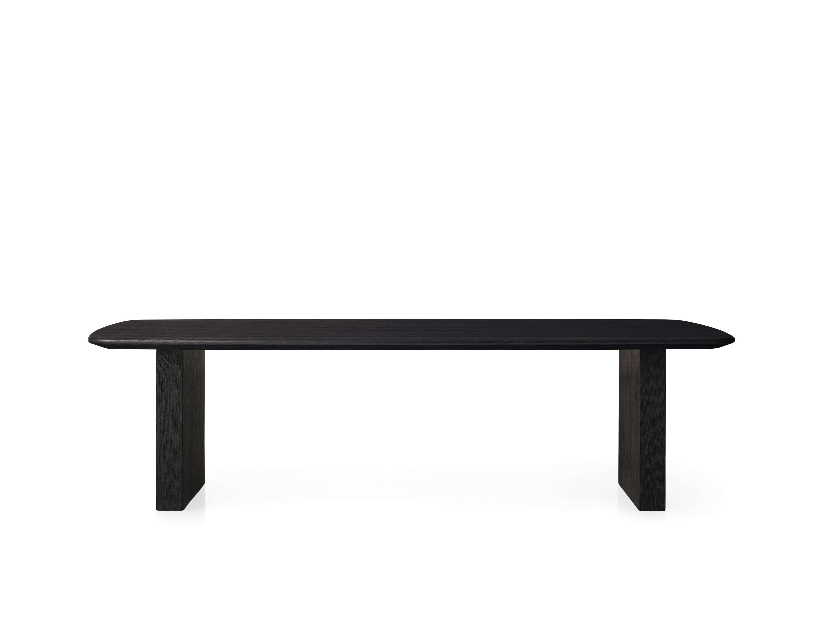 Saint Germain Wood Coffee Table with Clement Base