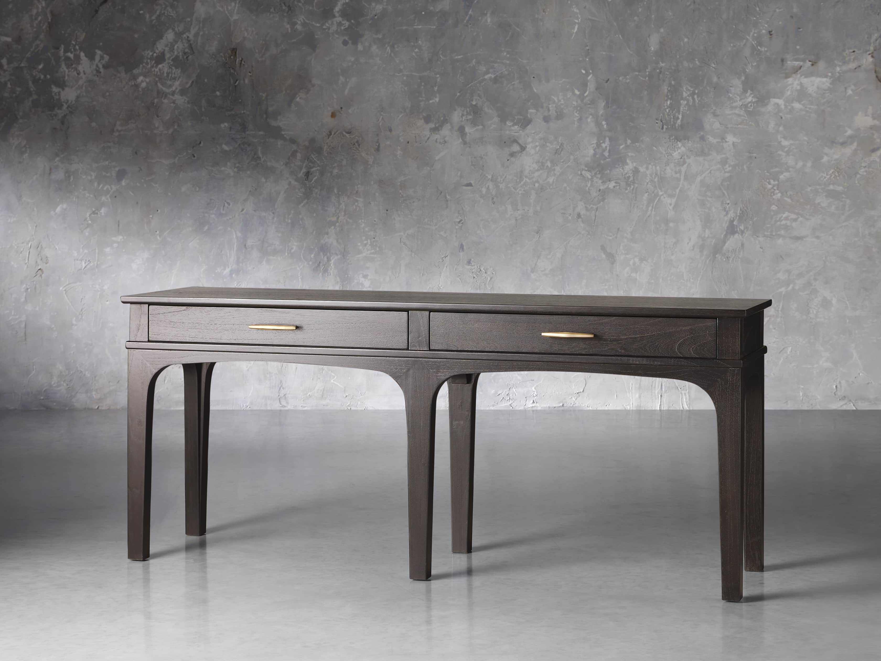 Edlyn 75.5" Console Table in Ristretto, slide 2 of 5