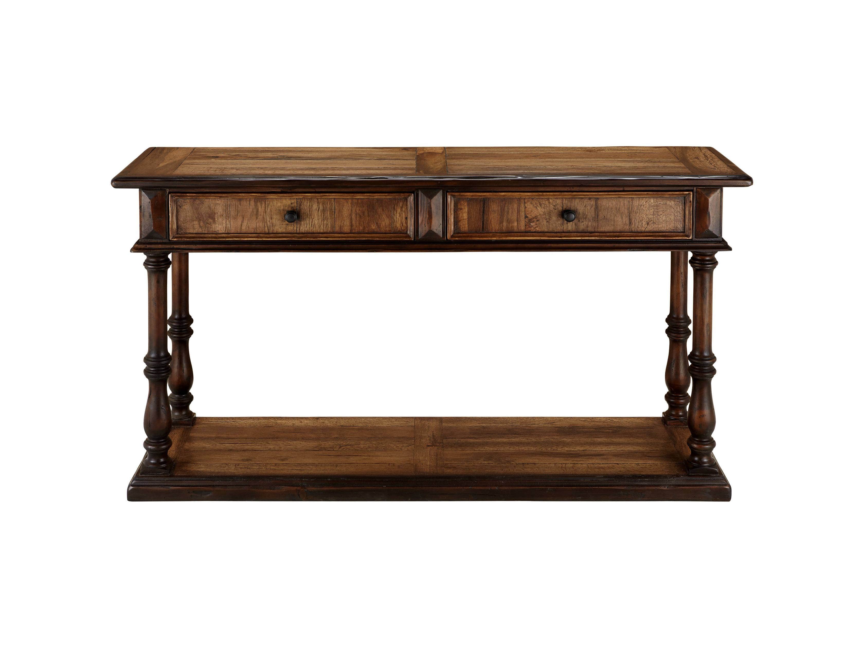 Ellington 59" Rectangle Console Table in Oak