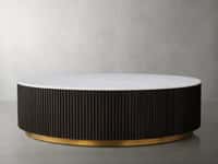 Finnley Round Storage Coffee Table