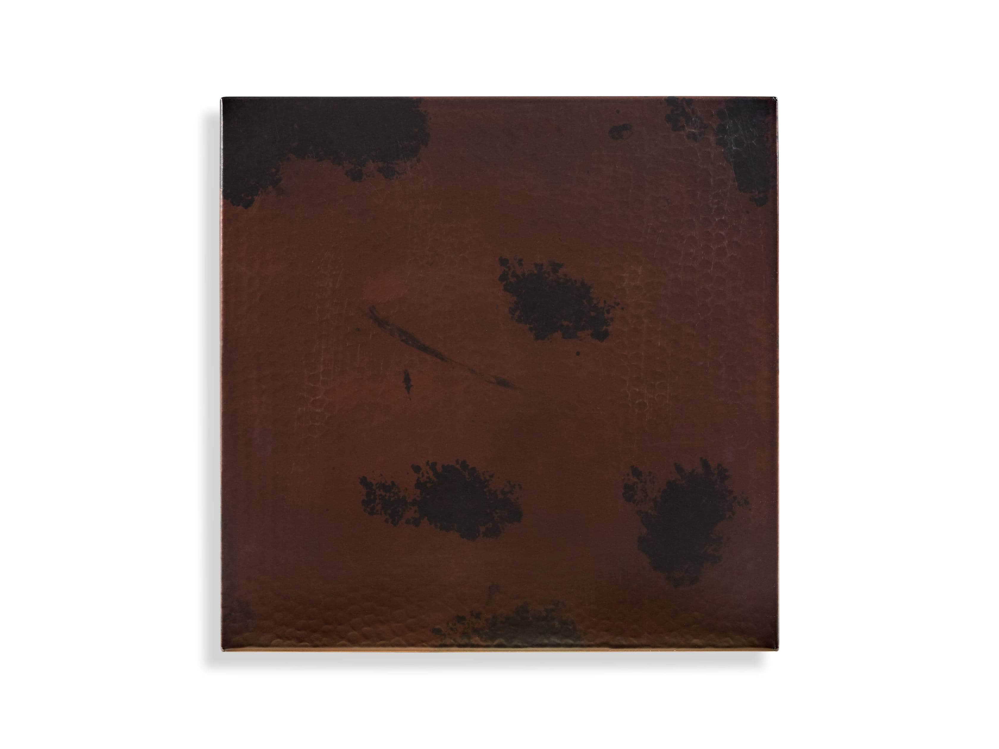 Flores 20" Chocolate Copper End Table