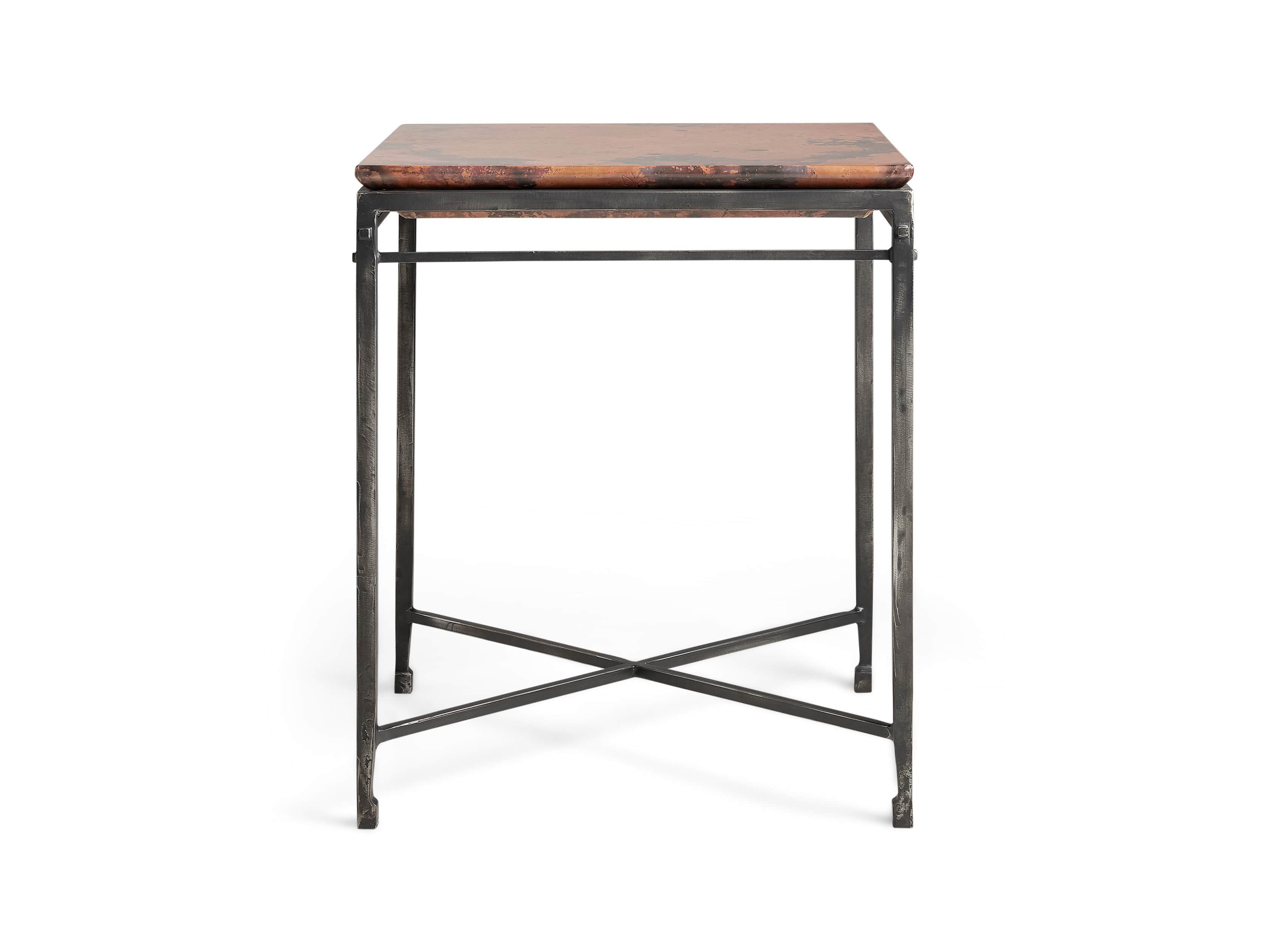 Flores 20" Copper End Table