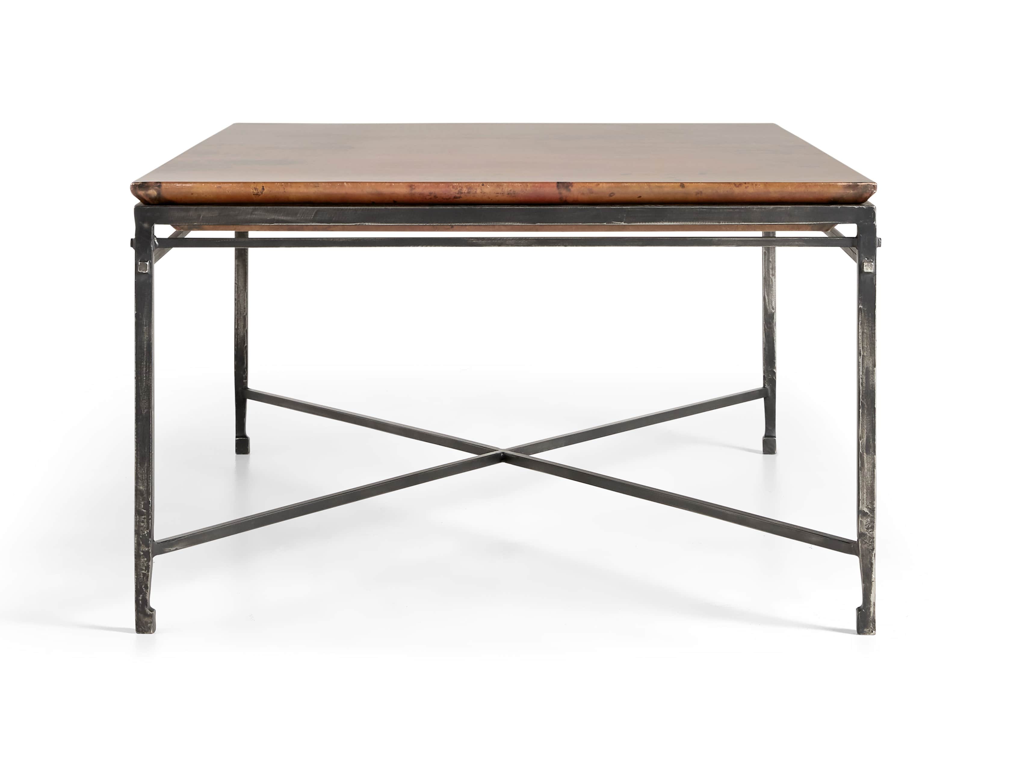 Flores 54" Copper Coffee Table