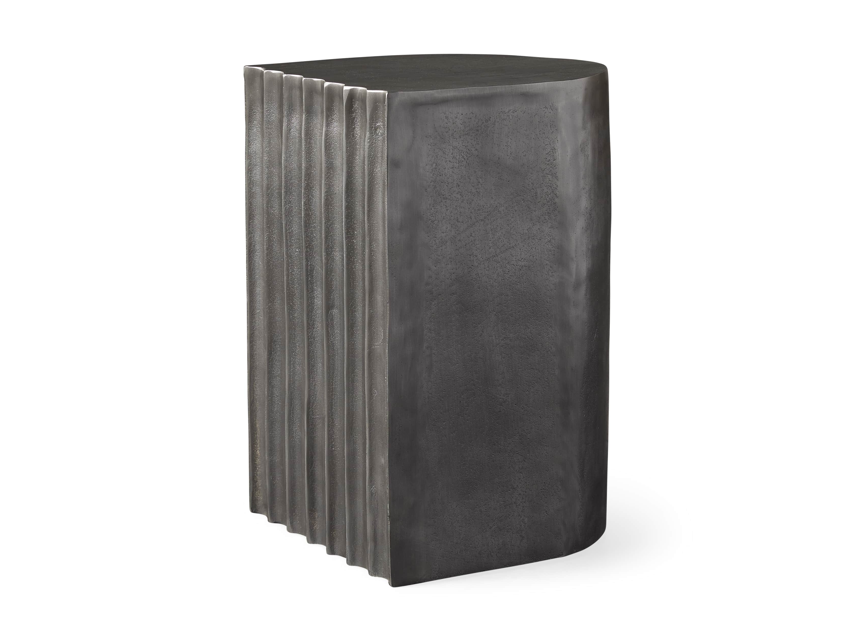 Fluted 12" Drum Stool, slide 3 of 3
