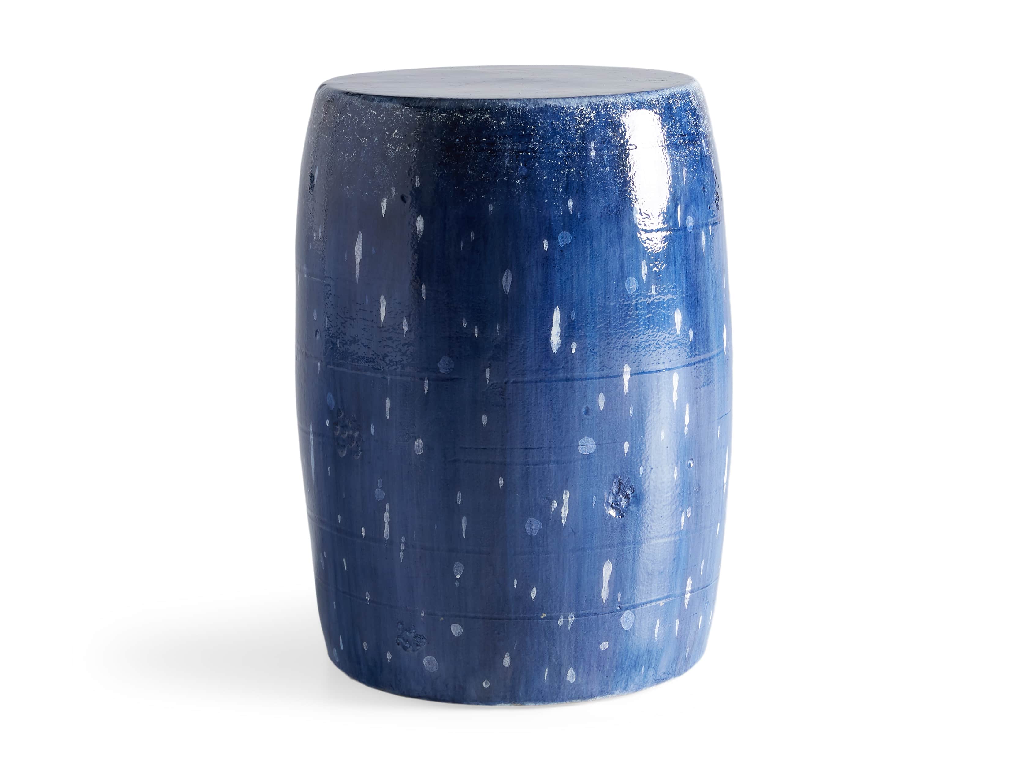 Garden Stool in Cerulean Blue