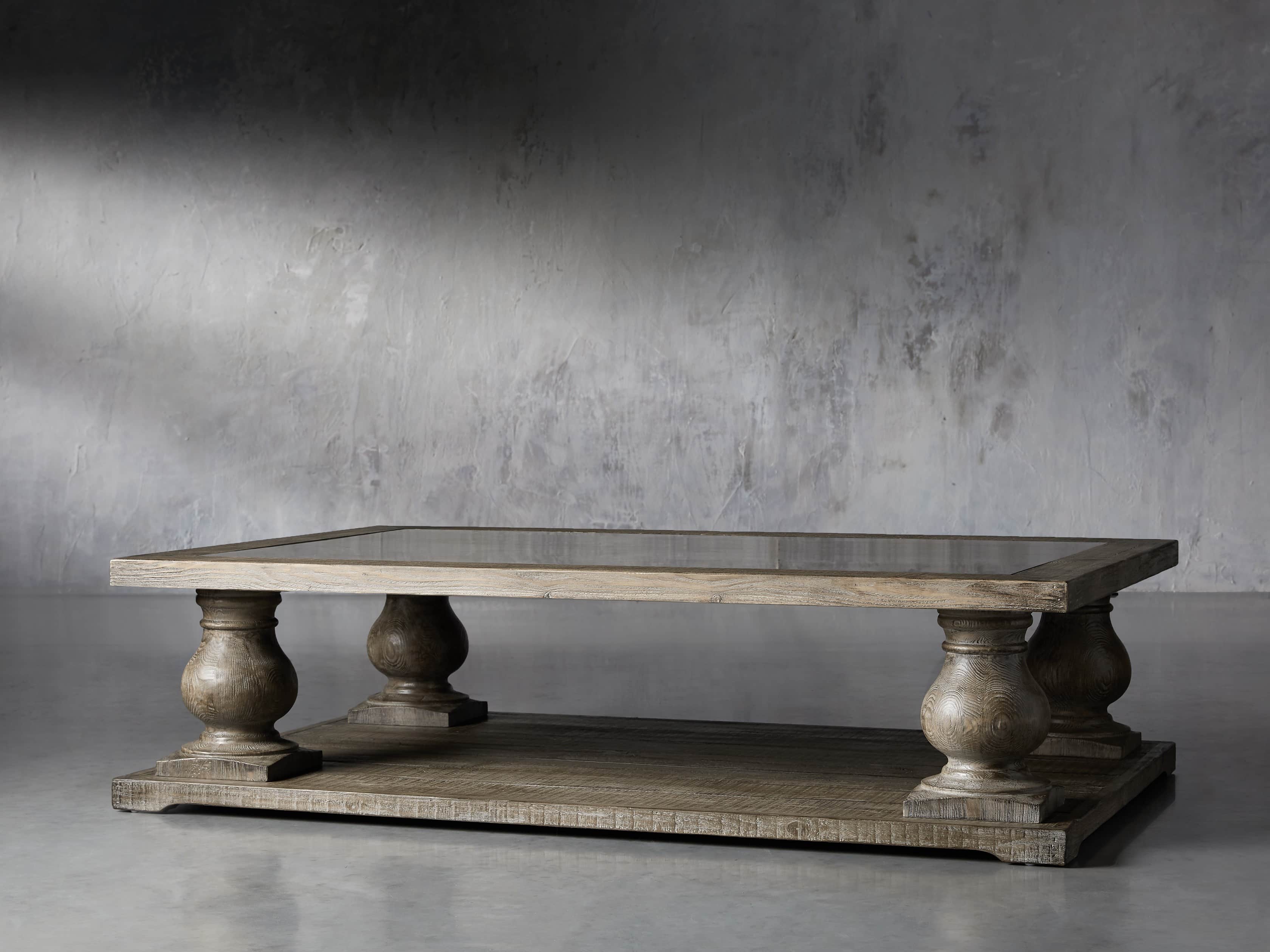 Hudson Coffee Table With Bluestone Arhaus