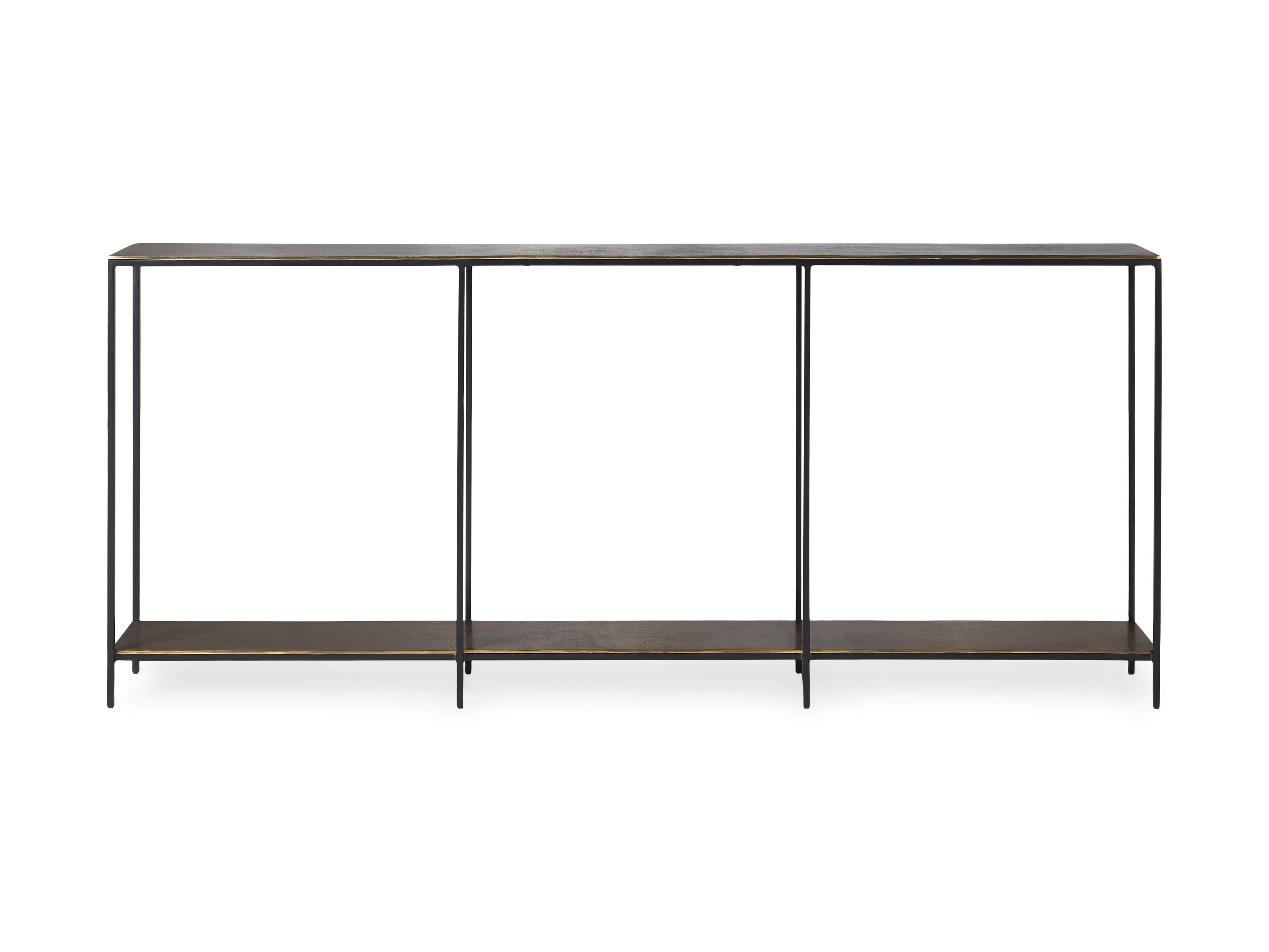 Kavali 70" Console Table in Brass, slide 6 of 7