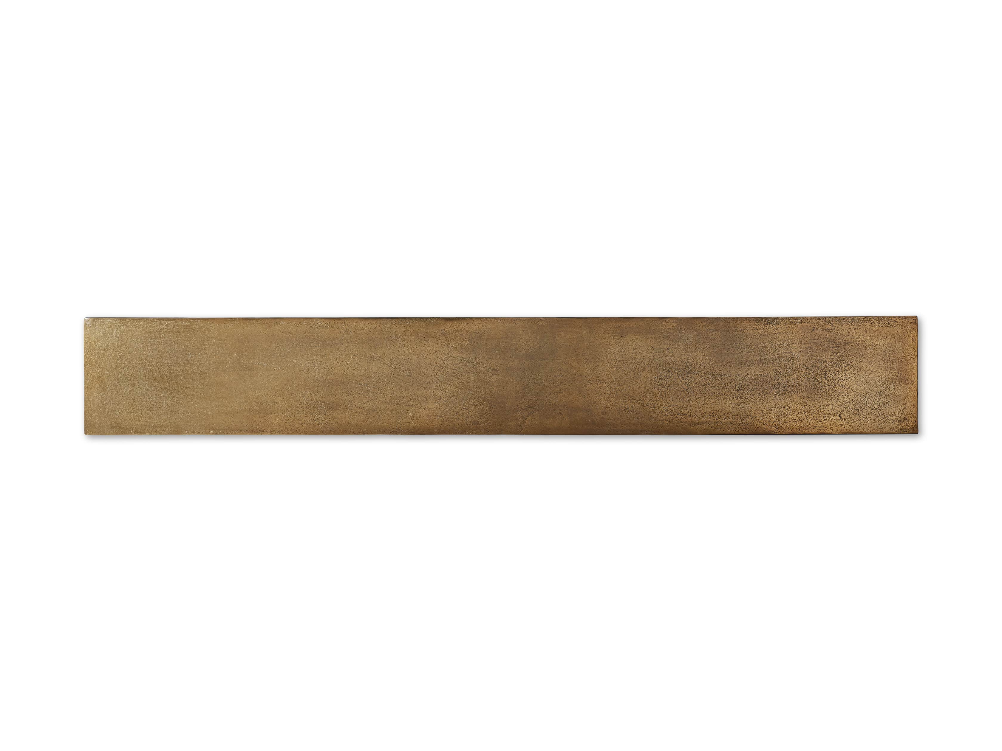 Kavali 70" Console Table in Brass, slide 7 of 7