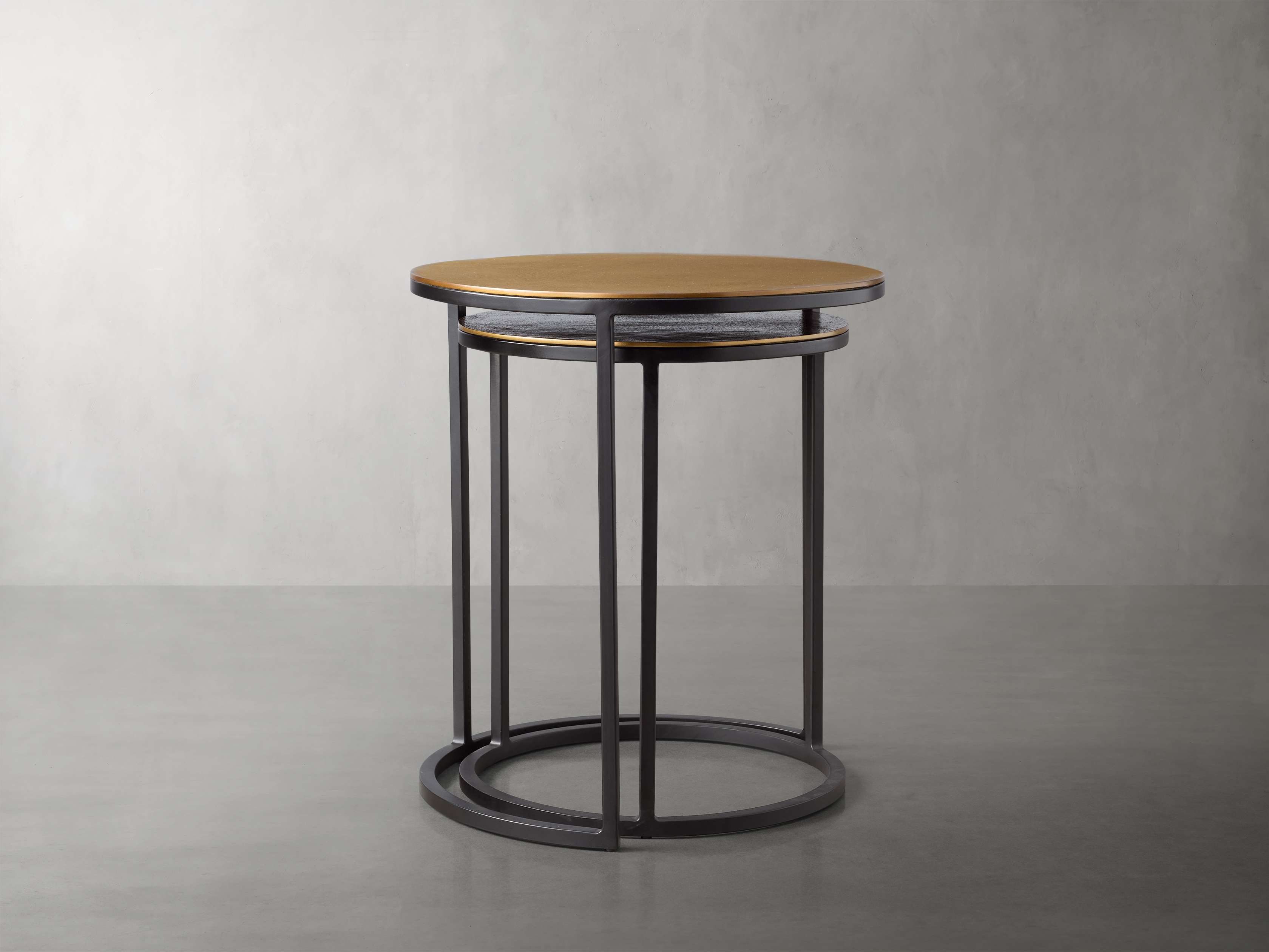 Kavali Round Nesting End Table