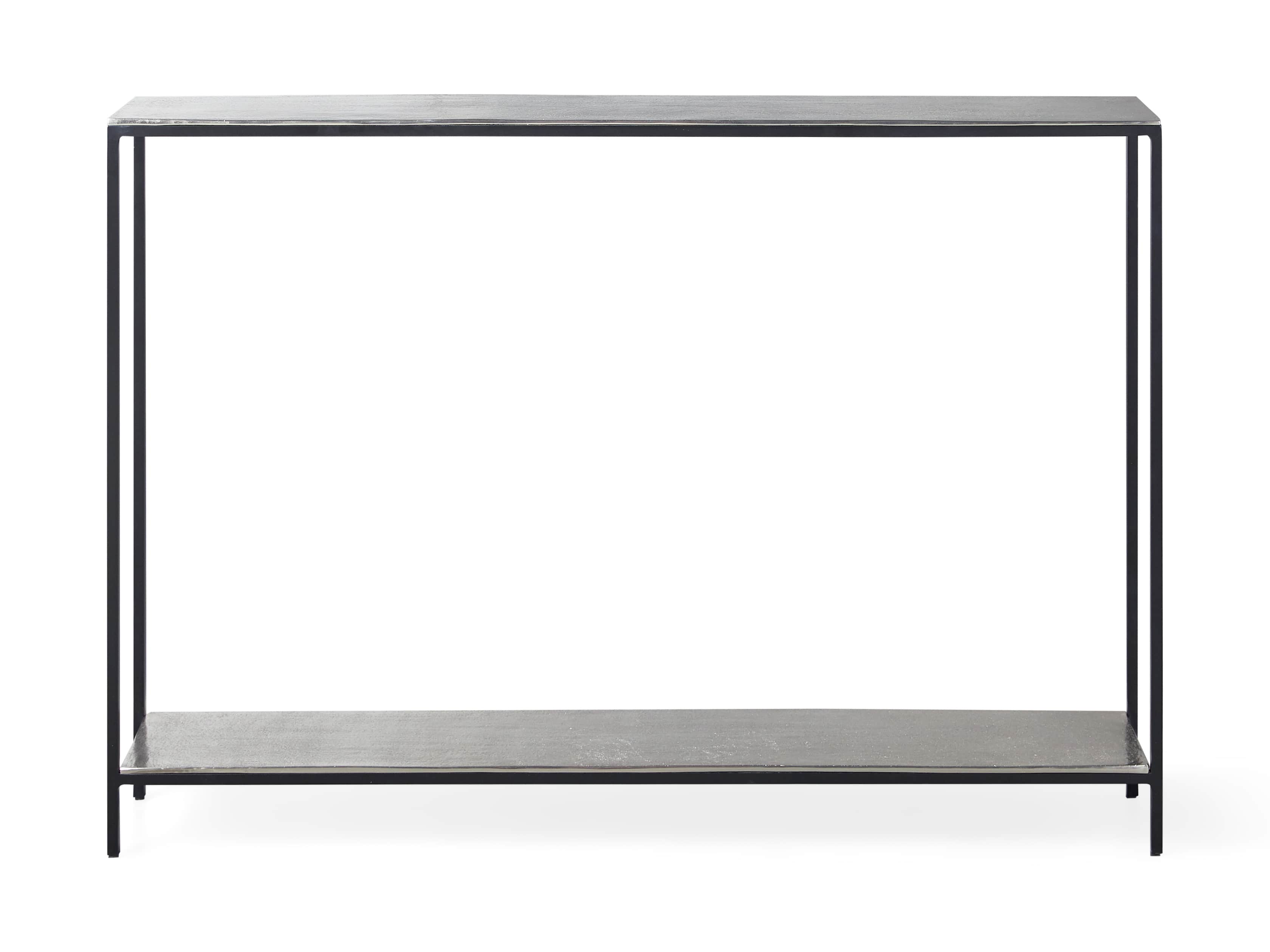 Kavali 42" Console Table in Silver, slide 3 of 3