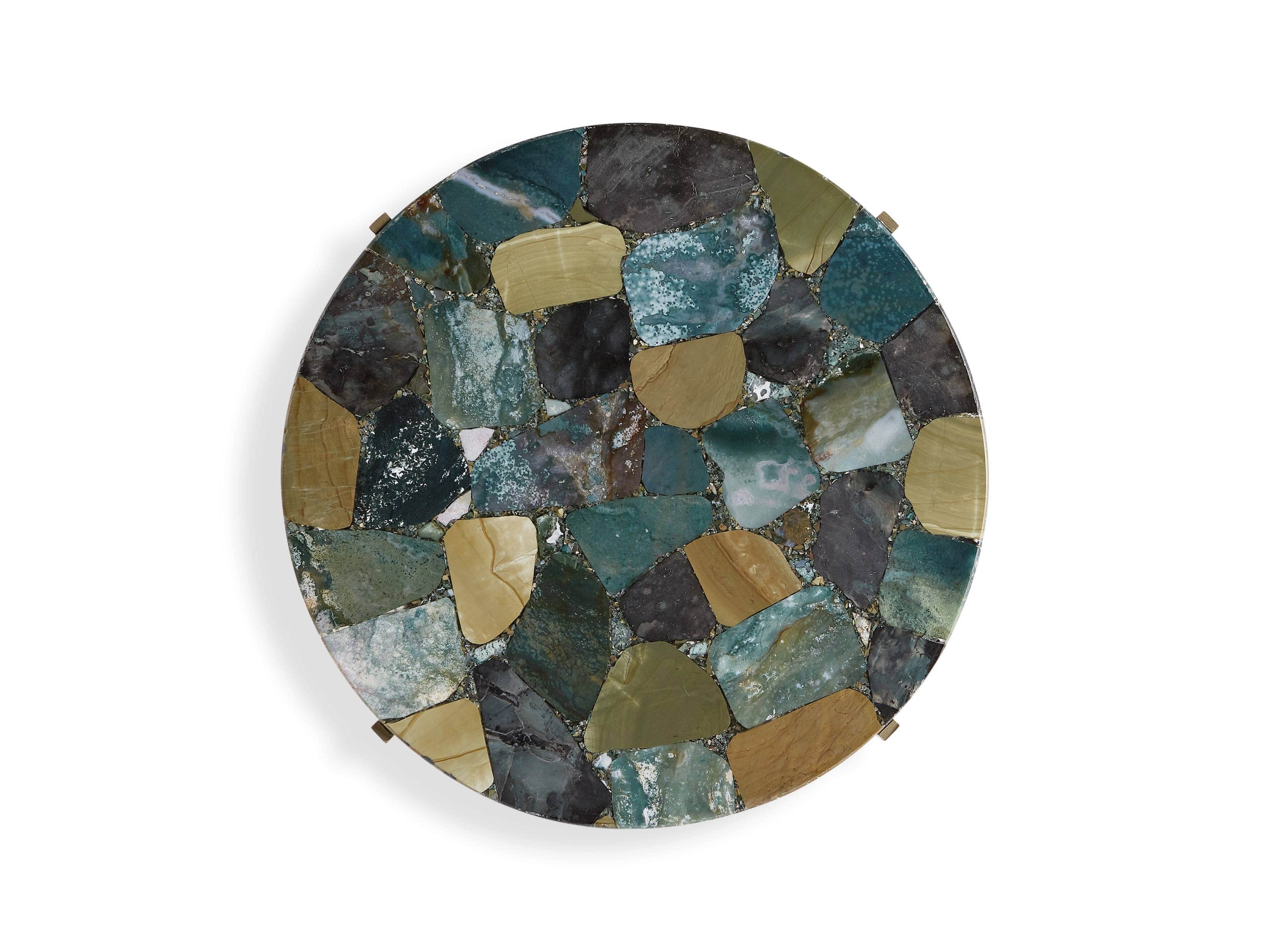 Ludlow 15" Angle Jasper Martini Table