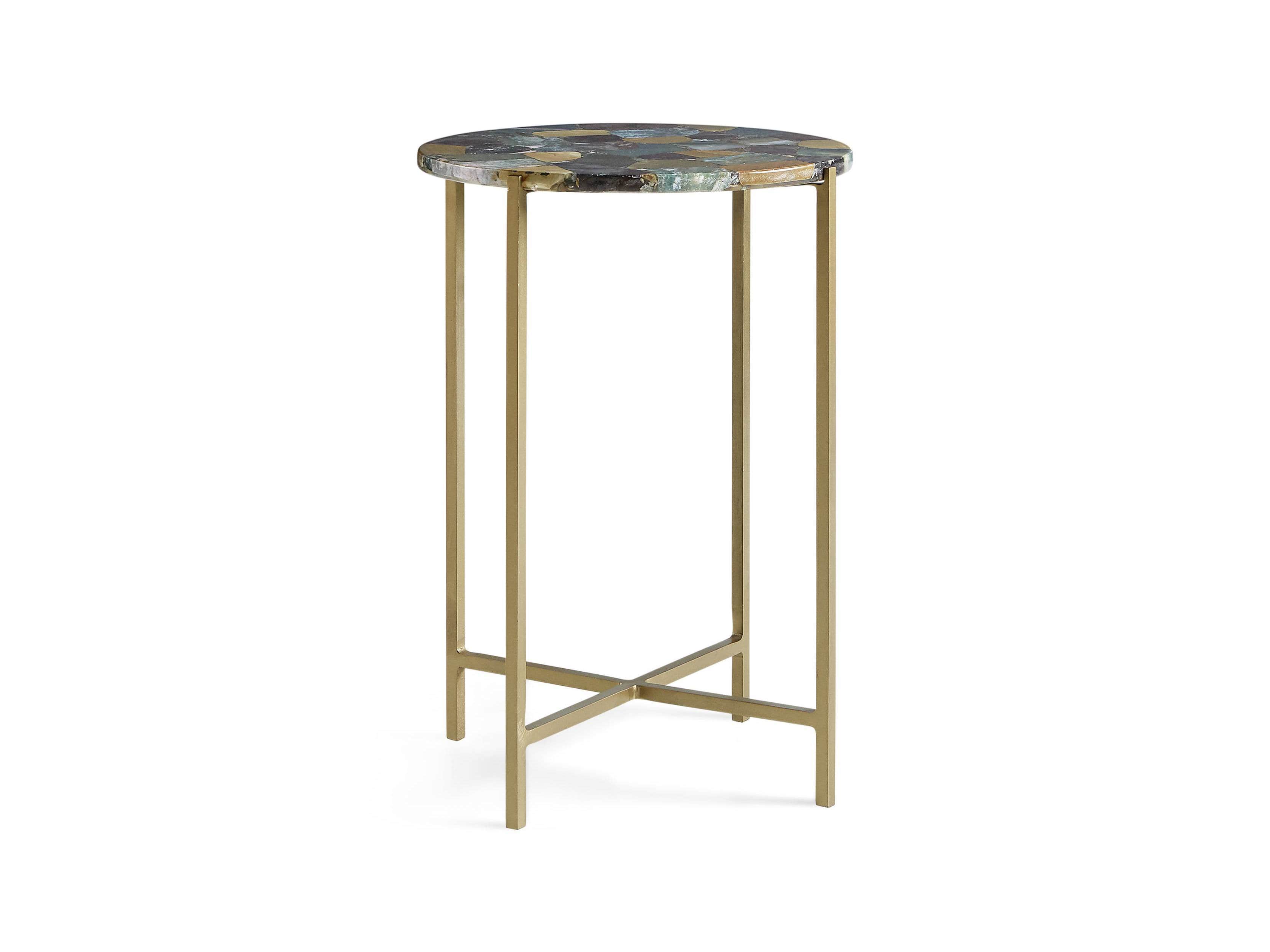 Ludlow 15" Angle Jasper Martini Table