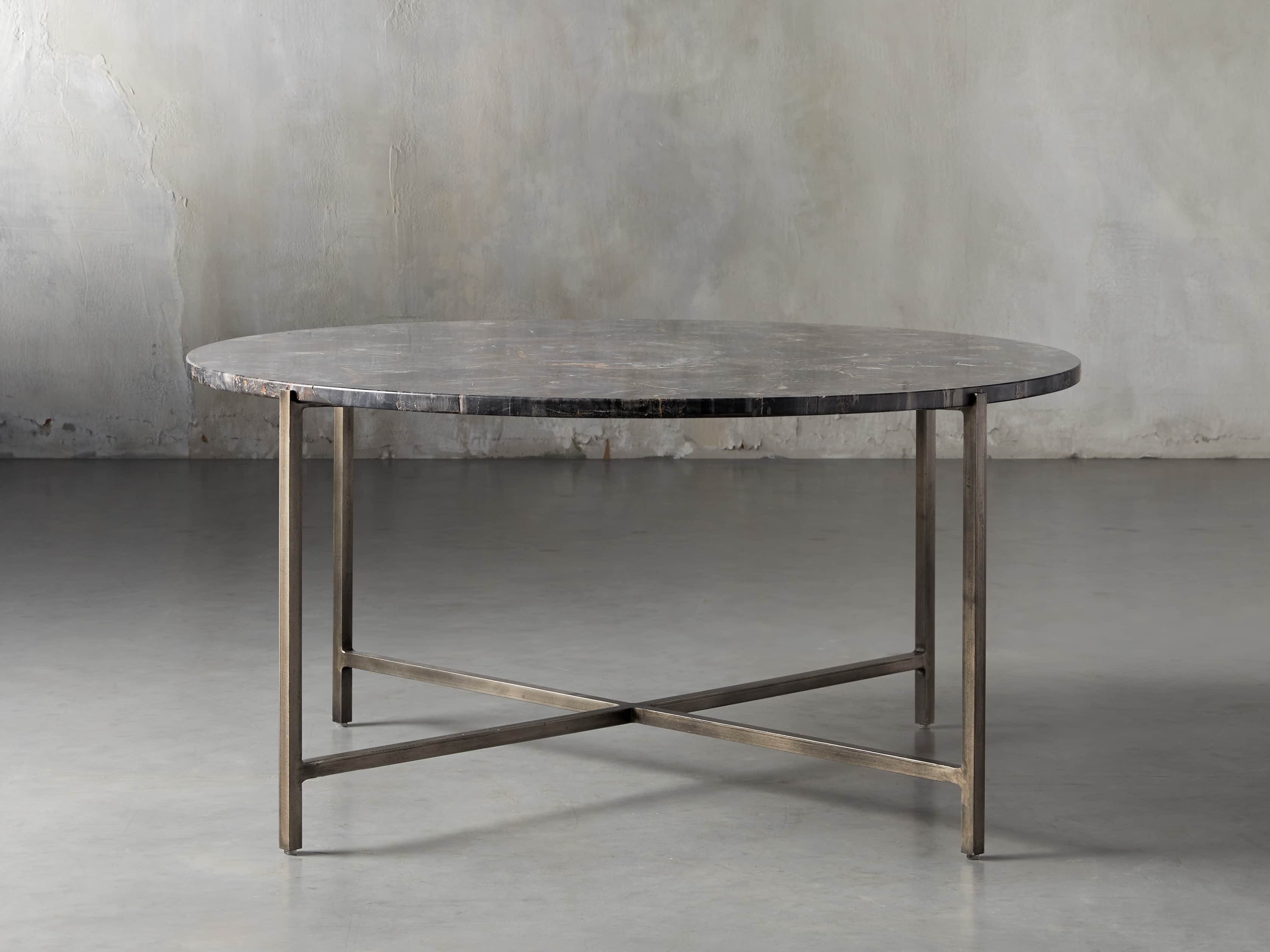 Ludlow 36" Petrified Wood Coffee Table