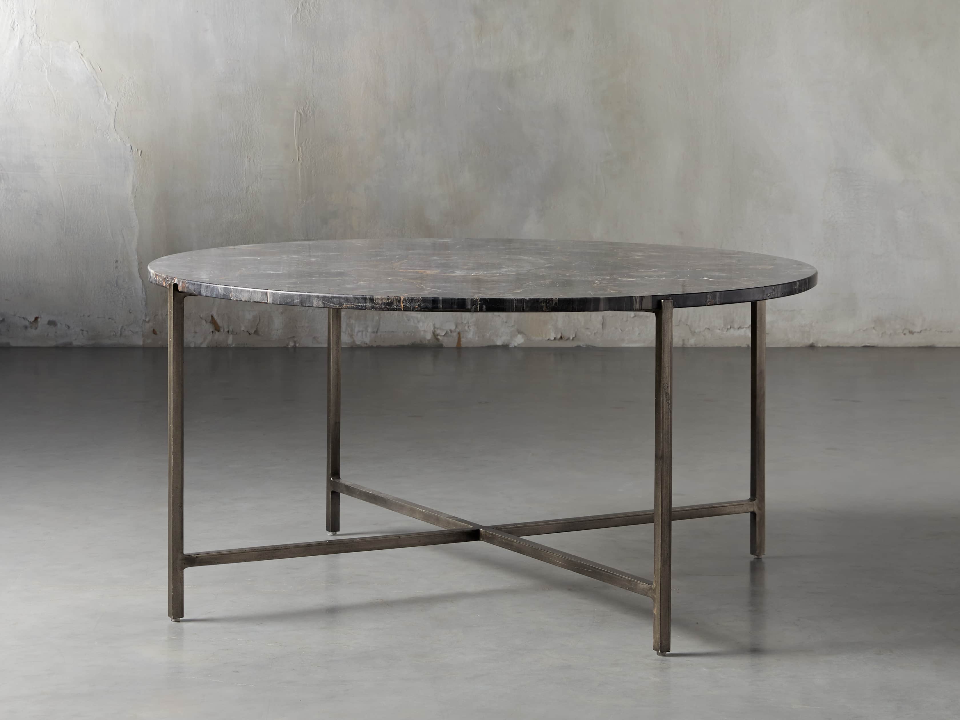 Ludlow 36" Petrified Wood Coffee Table
