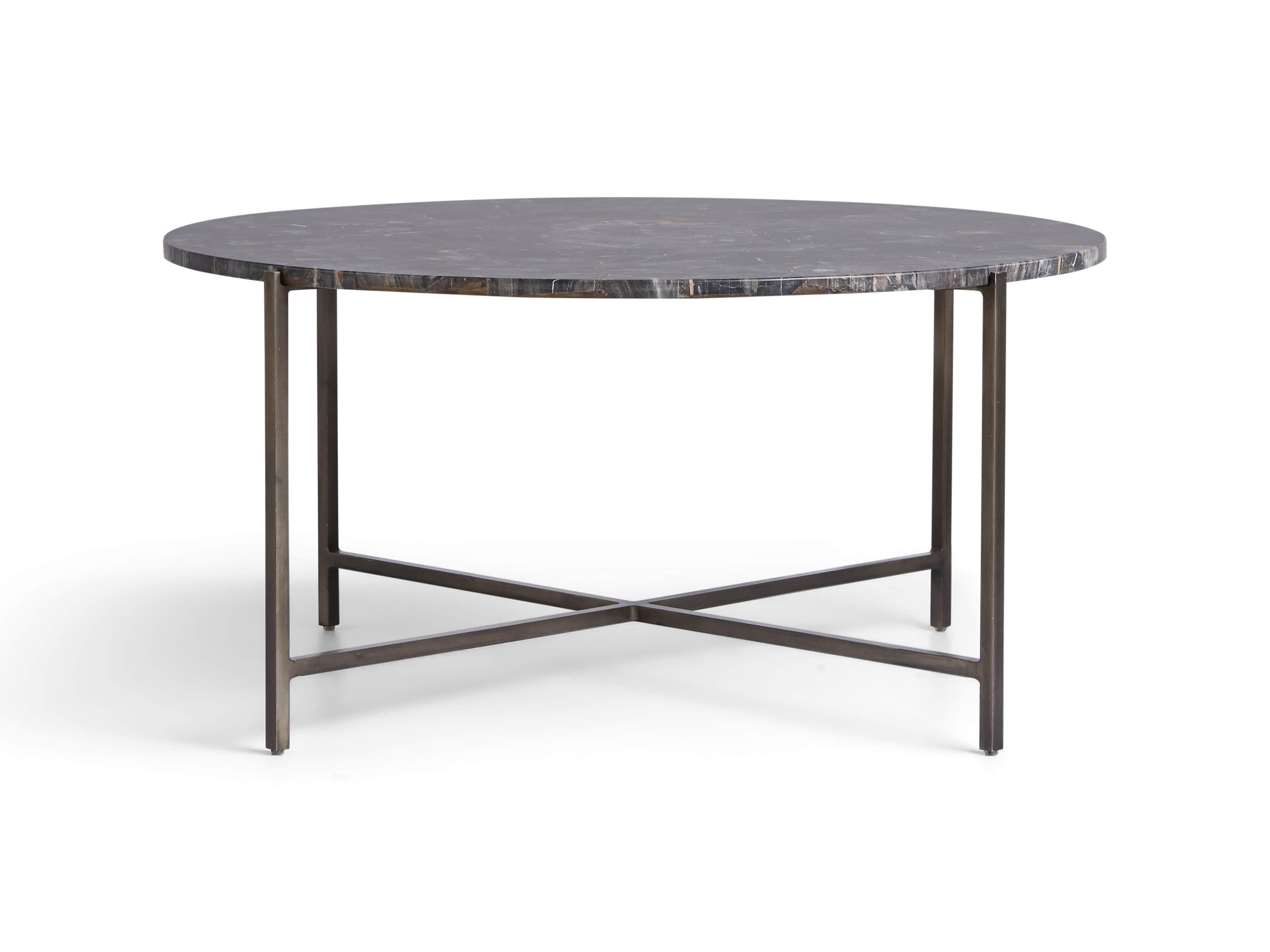 Ludlow 36" Petrified Wood Coffee Table