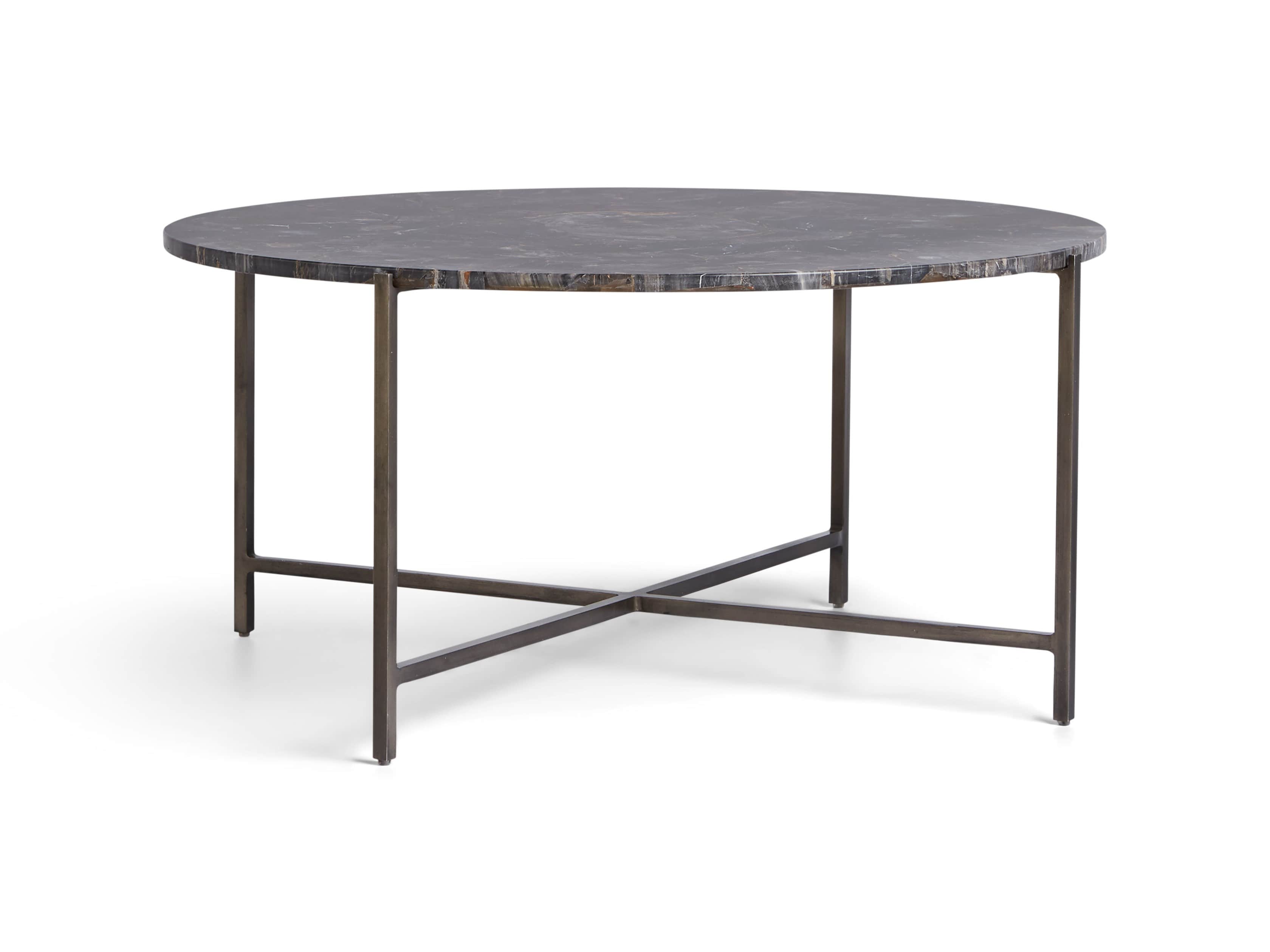 Ludlow 36" Petrified Wood Coffee Table