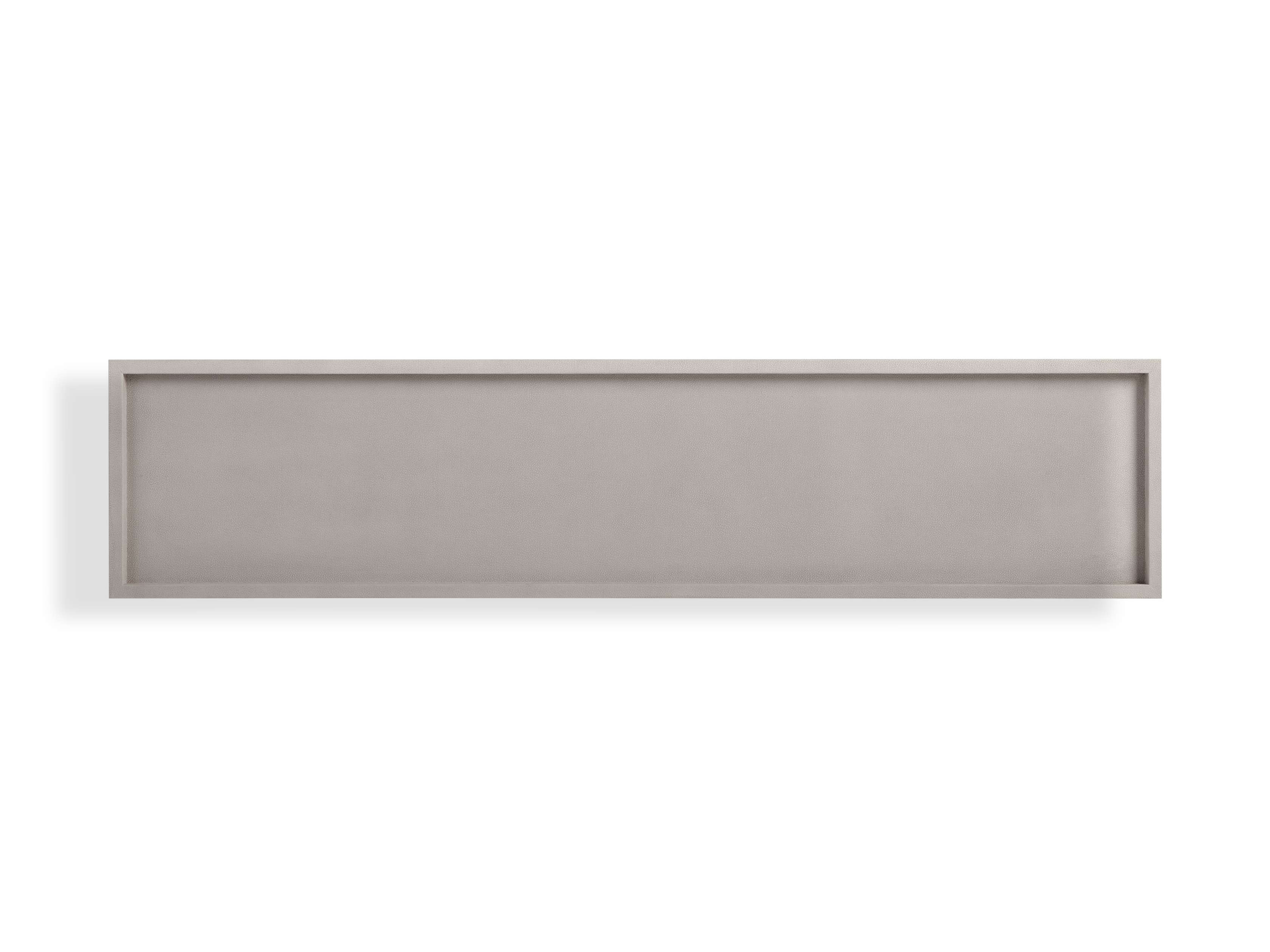 Malone 66" Console Table in Shagreen Bone, slide 6 of 8