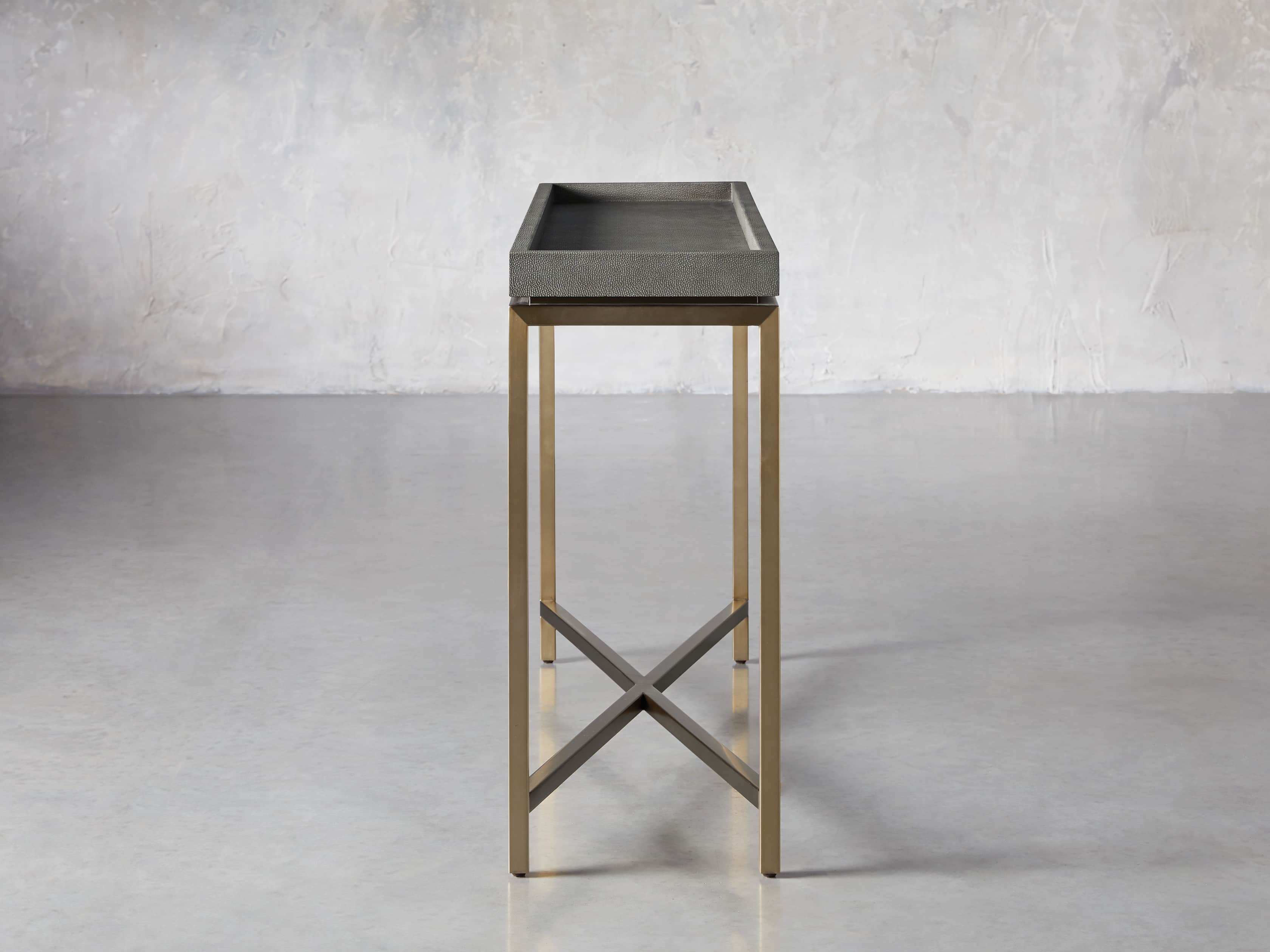 Malone 48" Console Table in Dark Walnut, slide 3 of 7