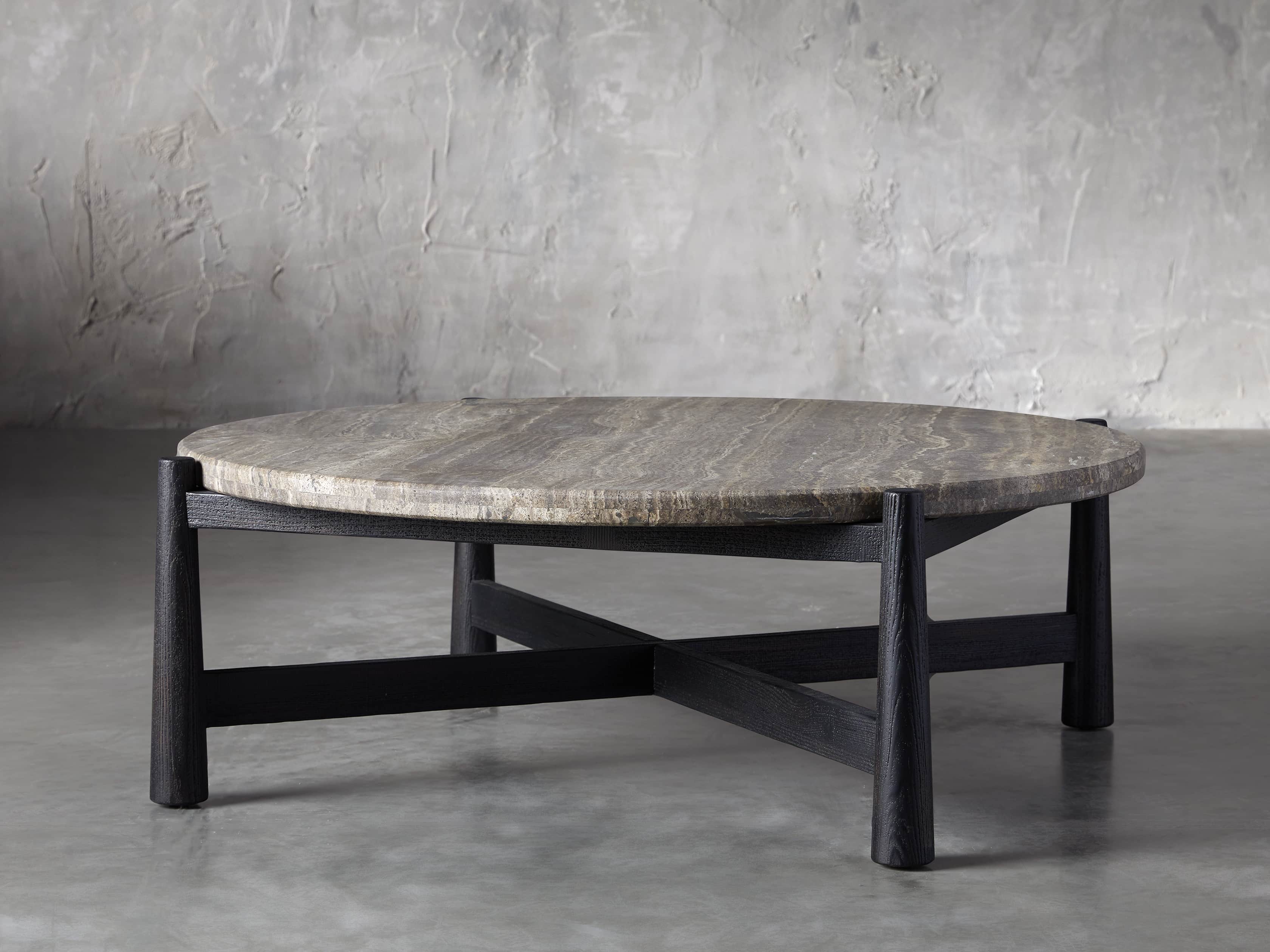 Maurice 48" Round Coffee Table, slide 2 of 5