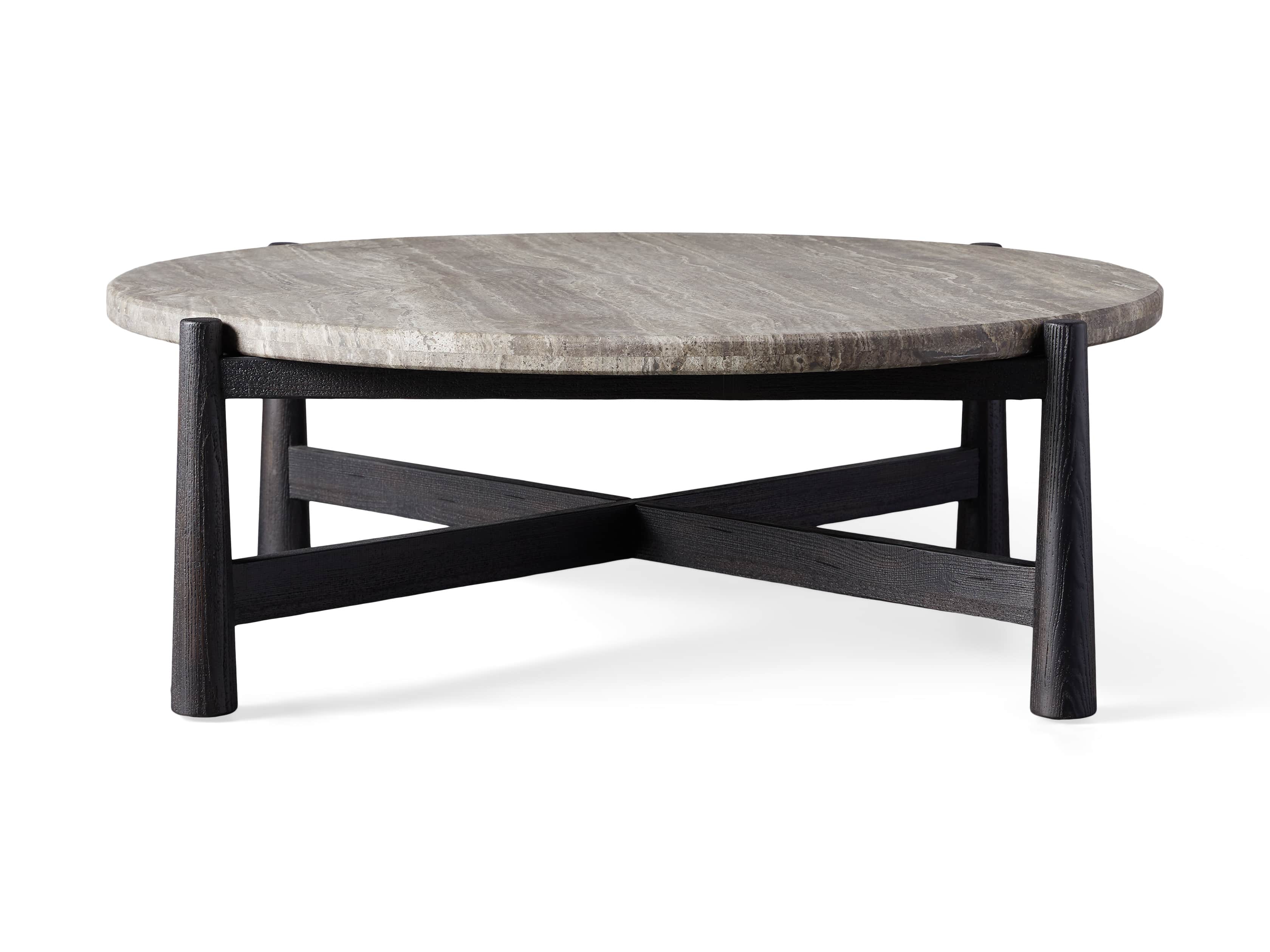 Maurice 48" Round Coffee Table, slide 5 of 5