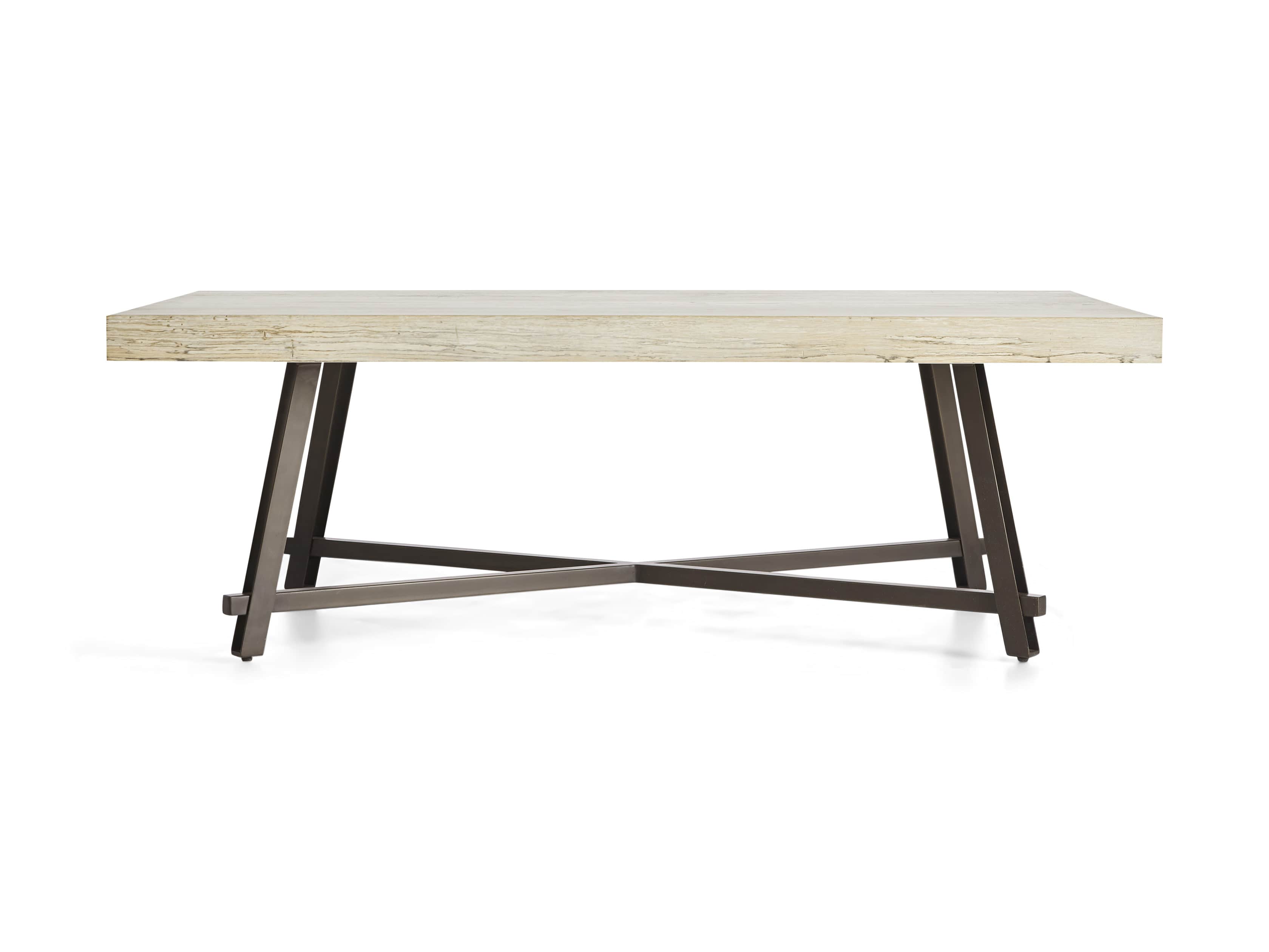Nika 50" Spalted Oak Coffee Table