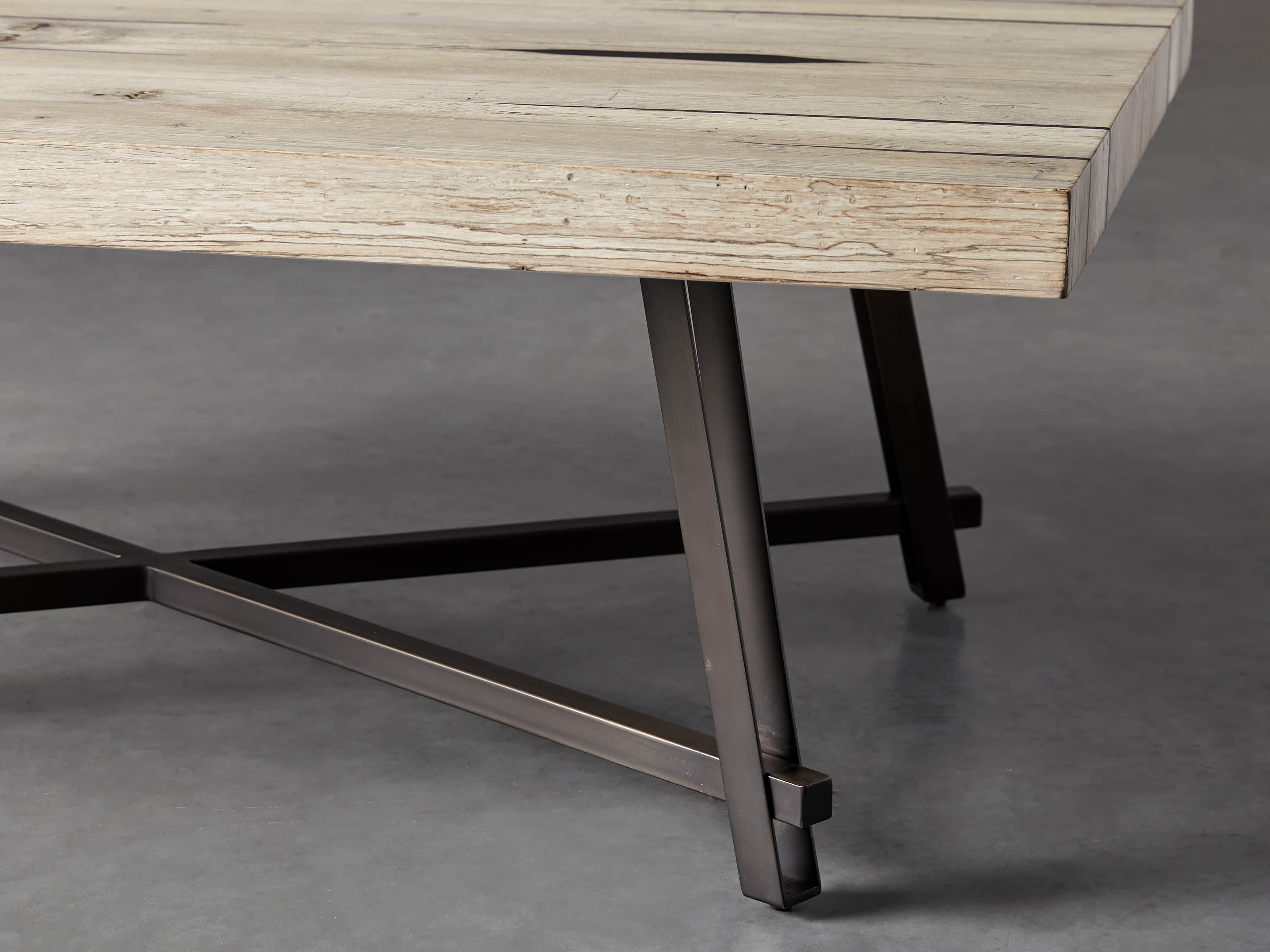 Nika 50" Spalted Oak Coffee Table