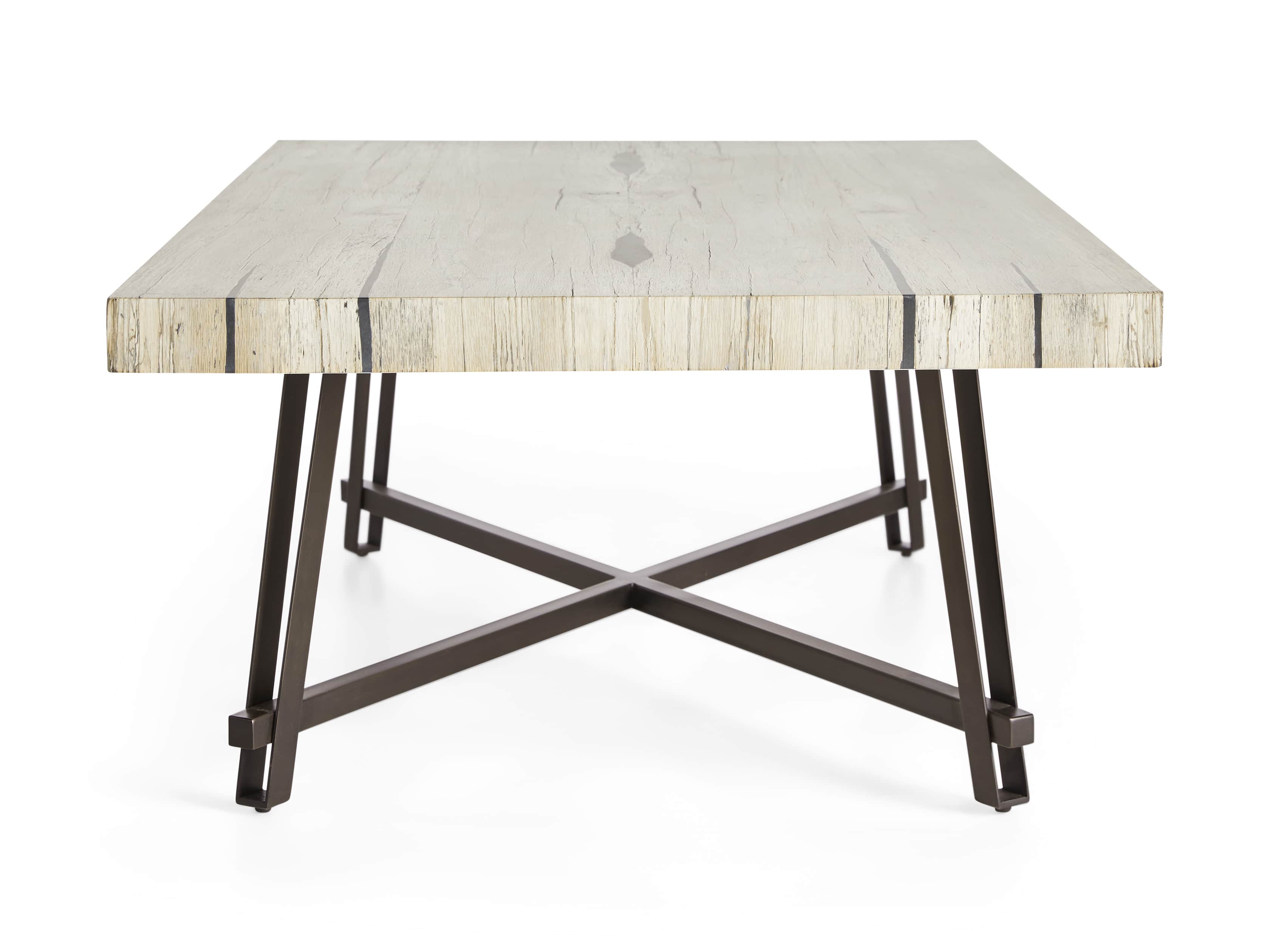 Nika 50" Spalted Oak Coffee Table