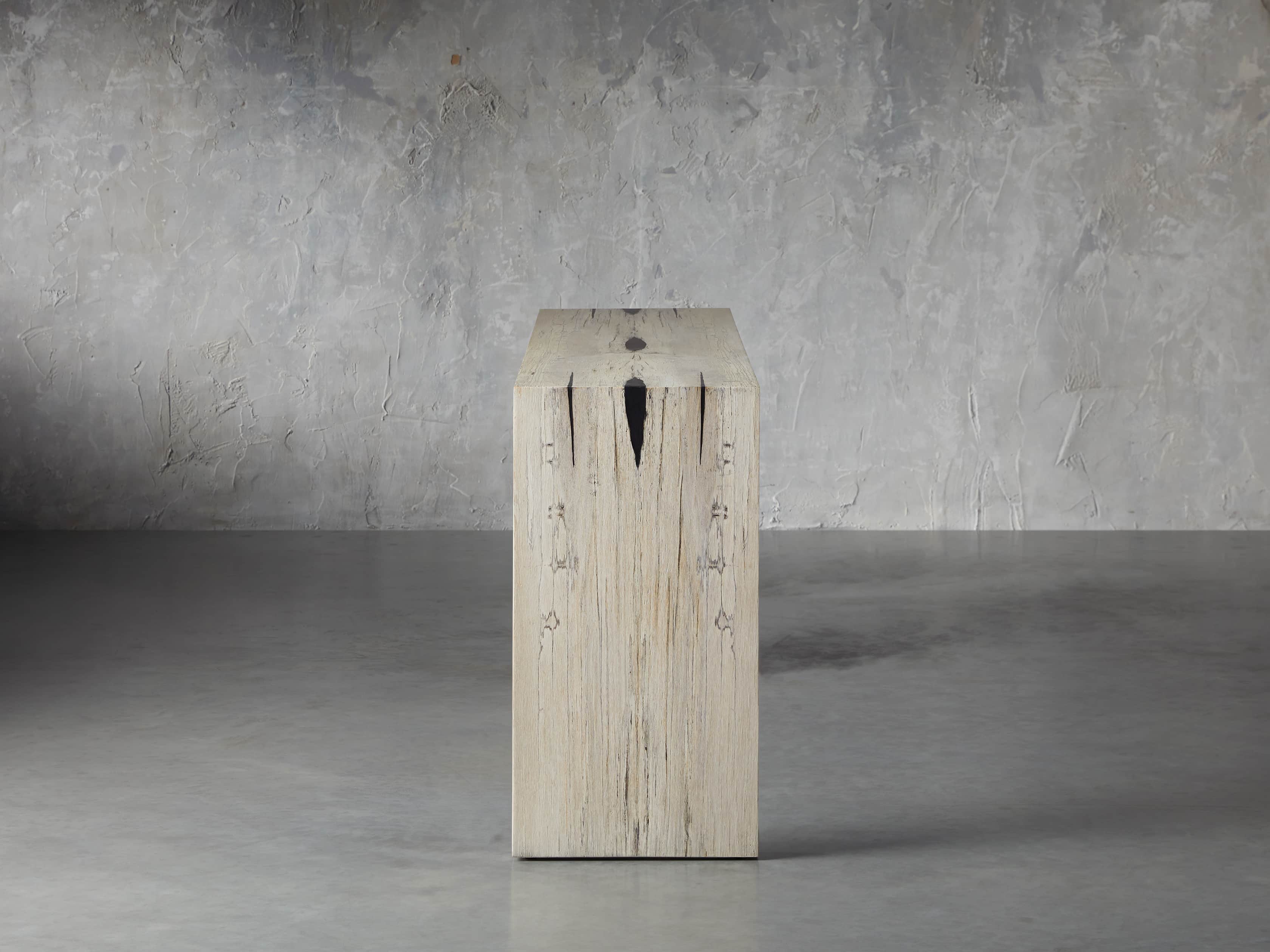 Nika 63" Spalted Oak Console Table