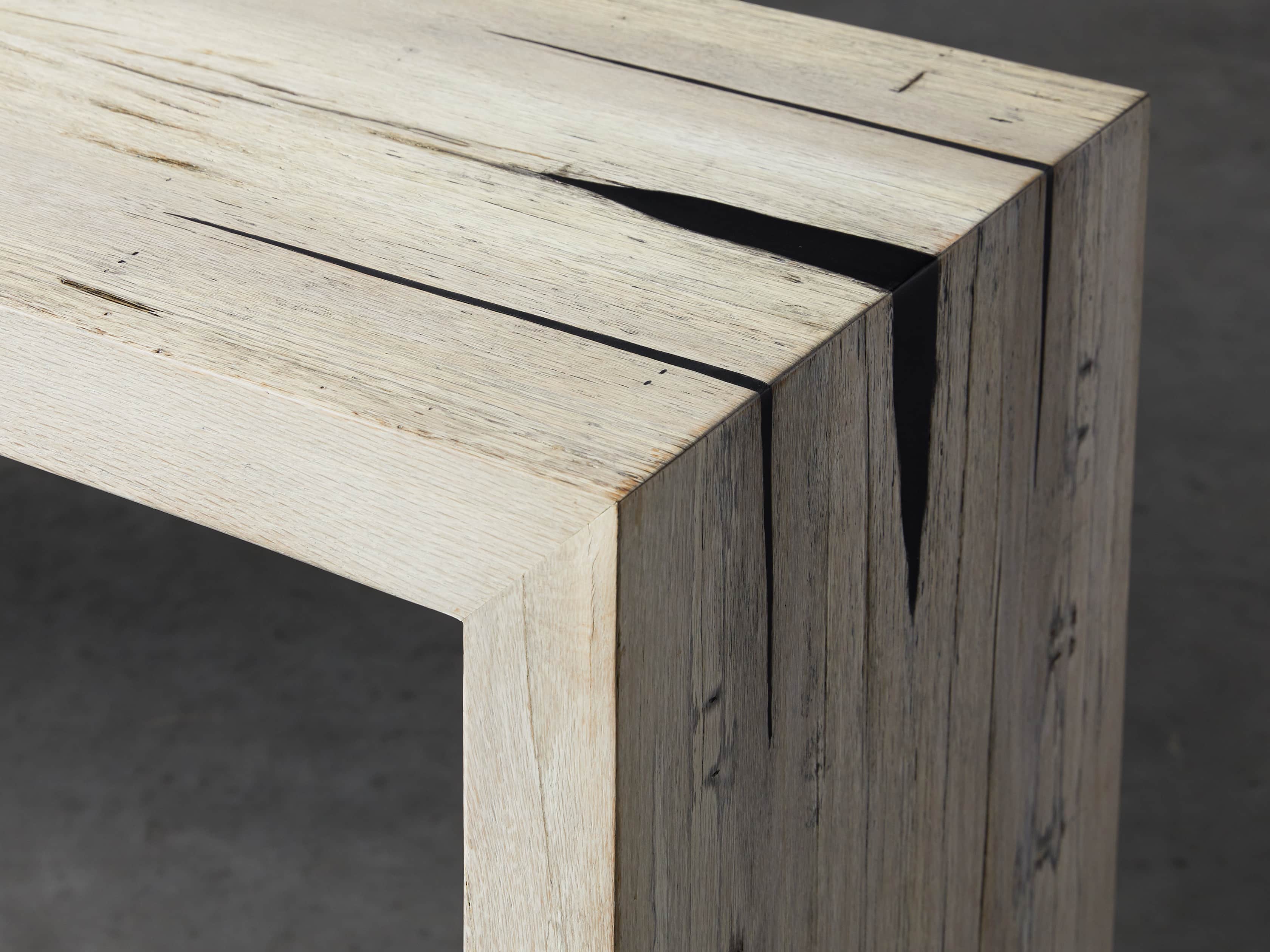 Nika 63" Spalted Oak Console Table