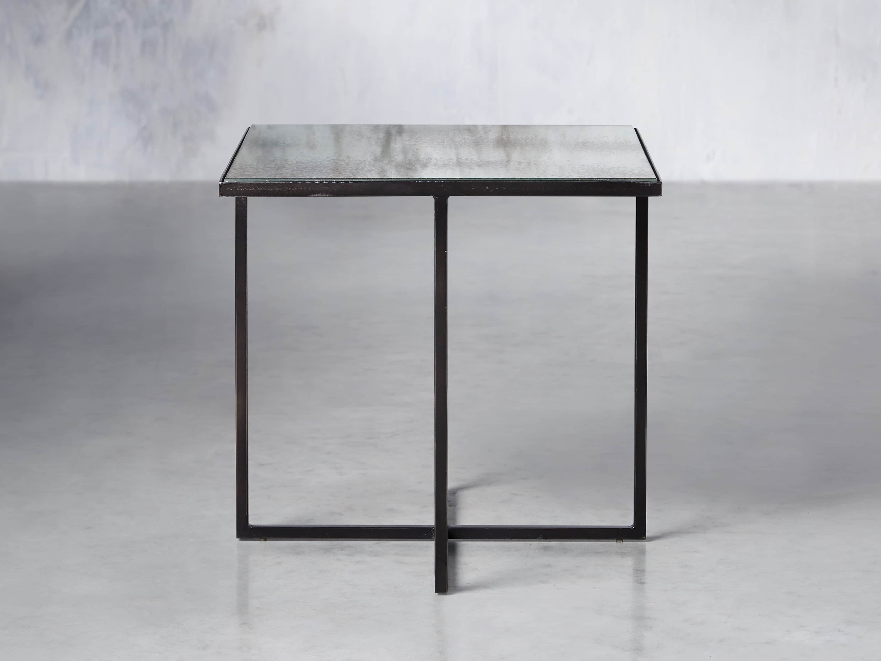 Odette 16" Mirrored Coffee Table