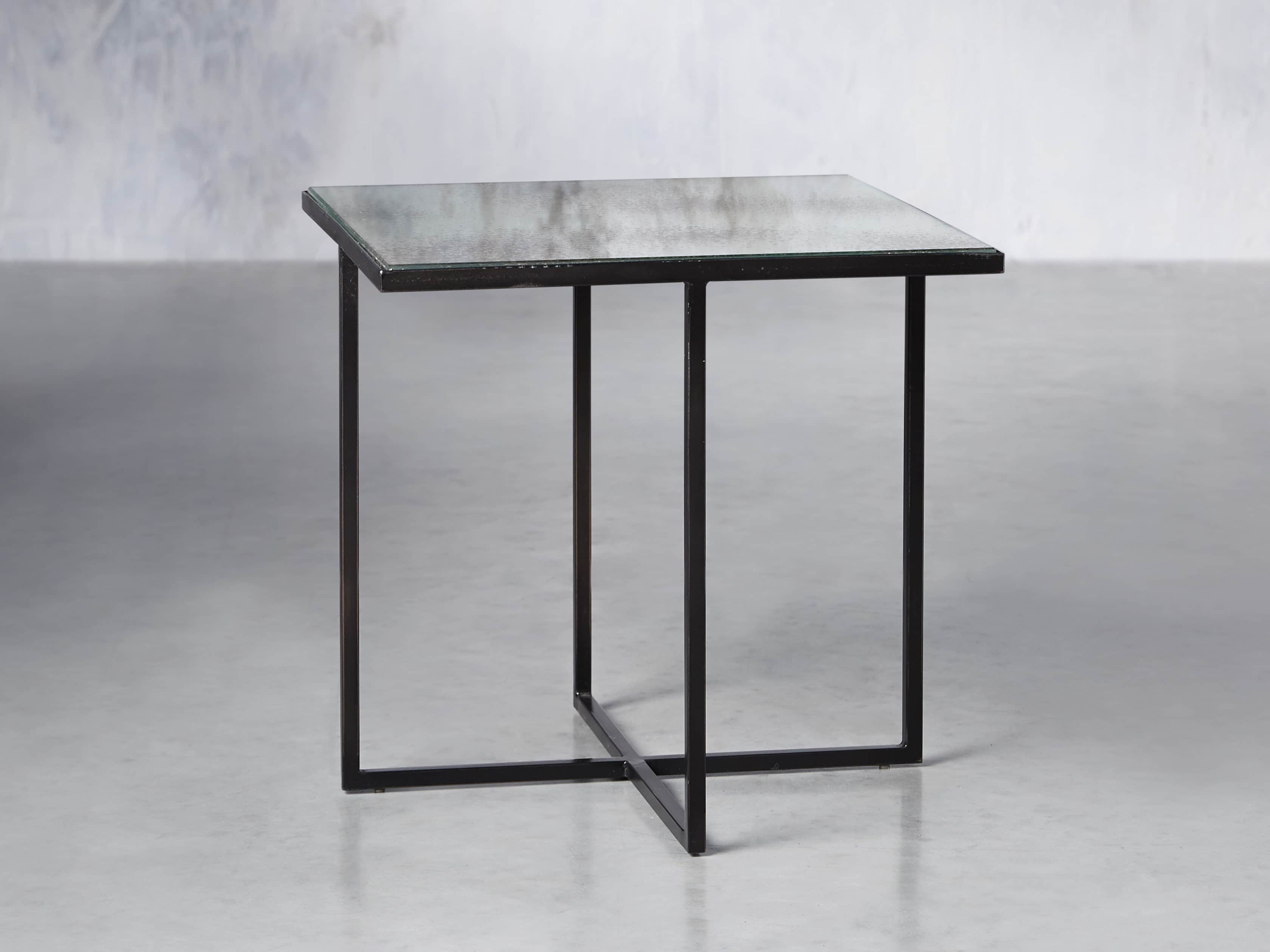 Odette 16" Mirrored Coffee Table