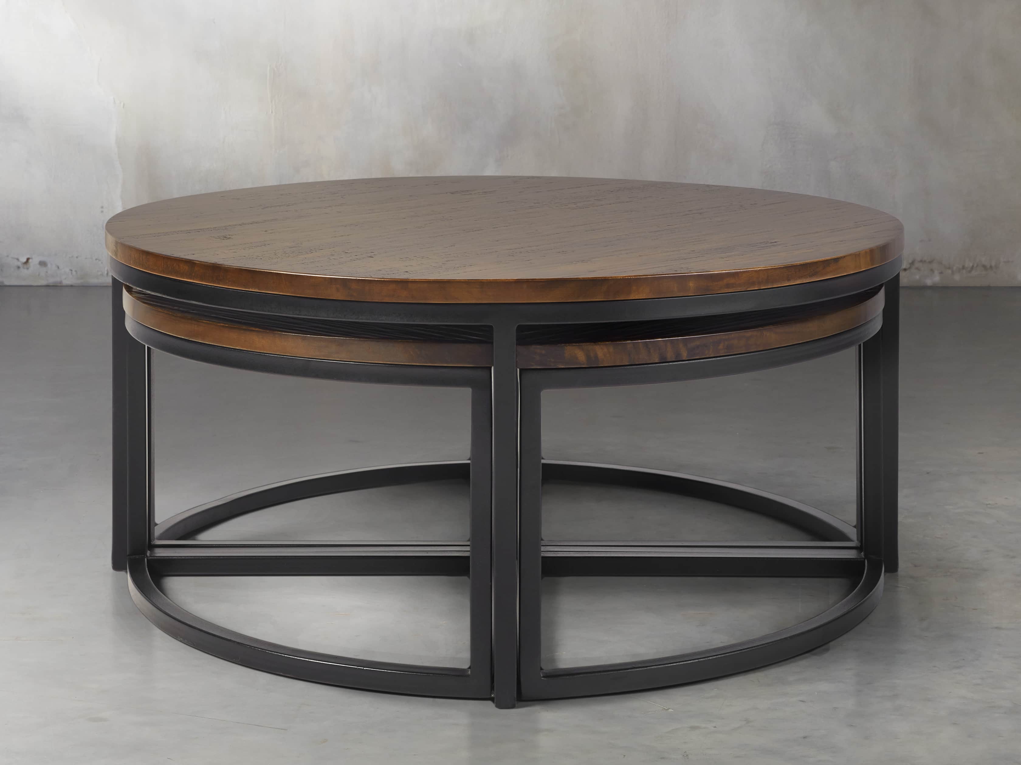 Palmer Round Nesting Coffee Table