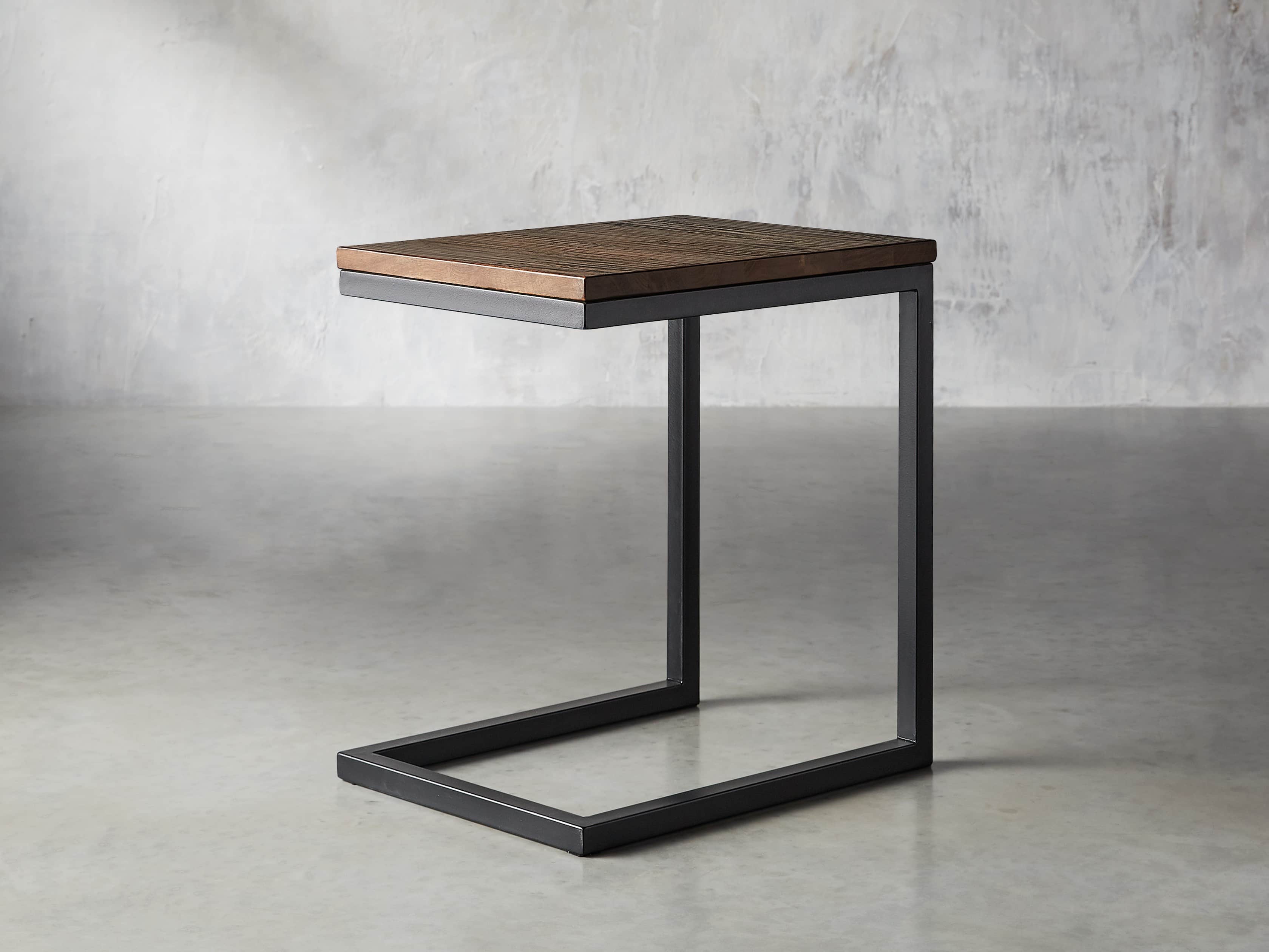 Palmer Serving End Table in Bali Brown