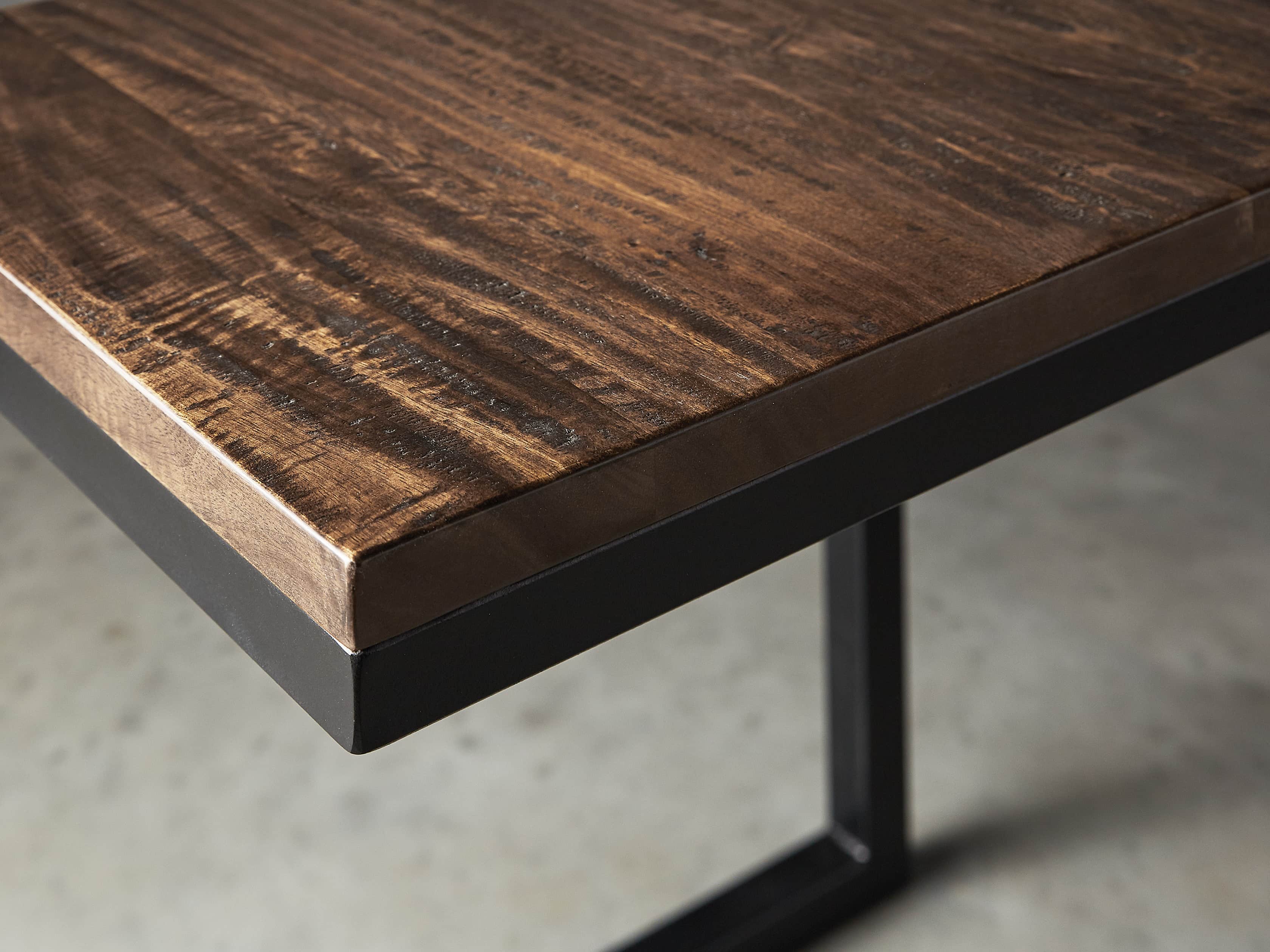 Palmer Serving End Table in Bali Brown