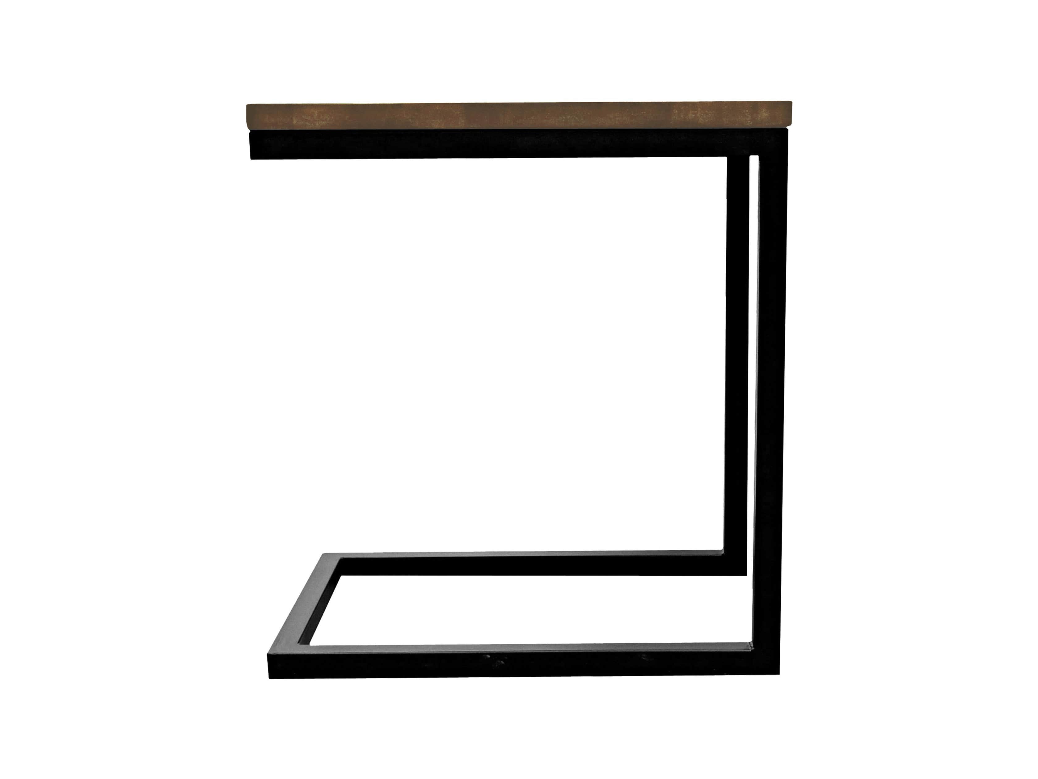 Palmer Serving End Table in Bali Brown