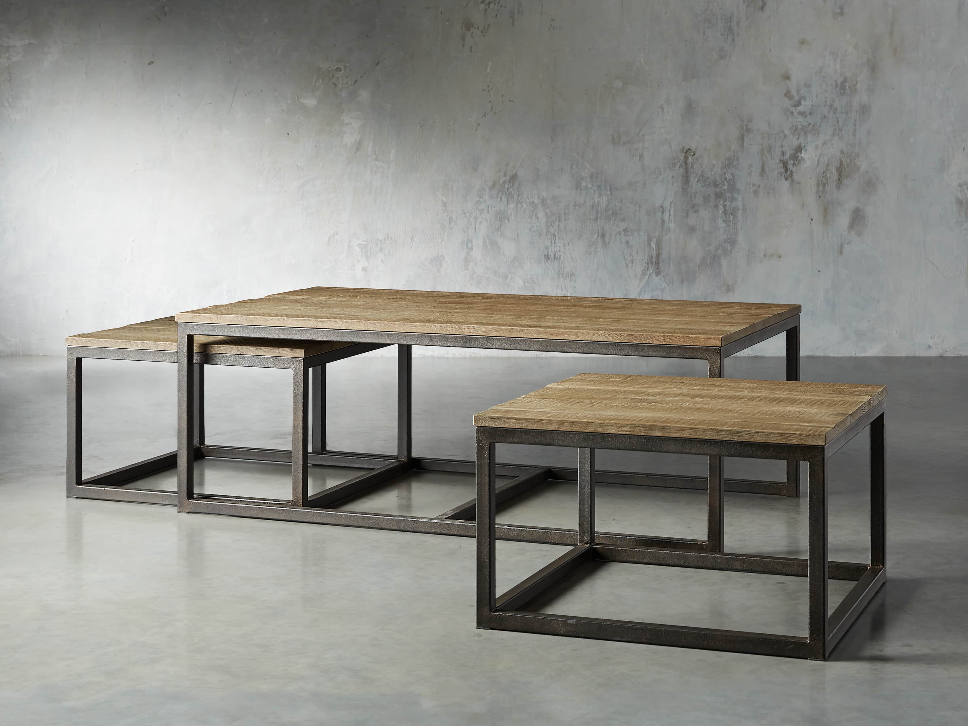 coffee table with benches underneath